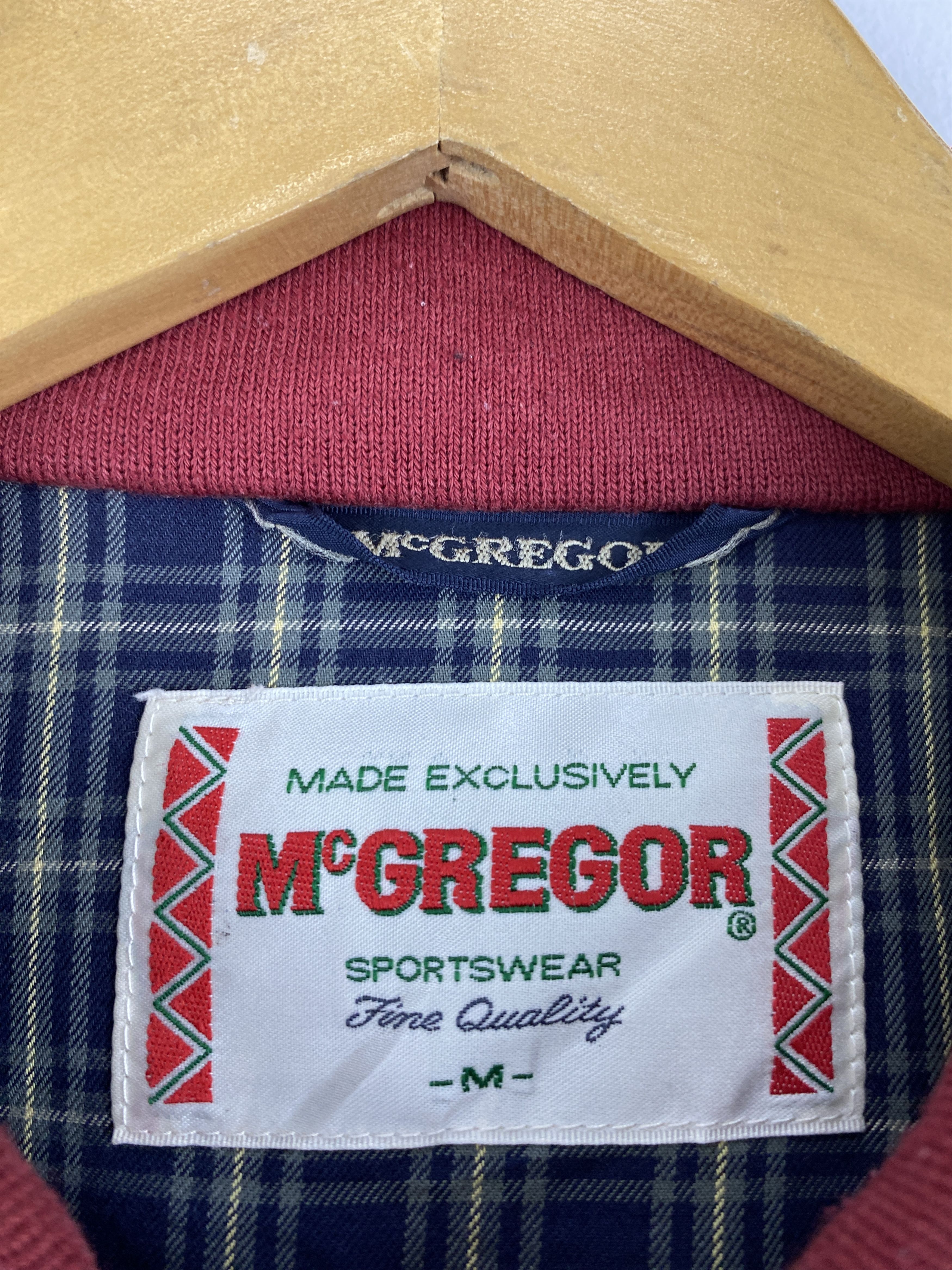 McGregor Vintage Mcgregor Sportwear Zipper Up Bomber Jacket JA0086 Size US M / EU 48-50 / 2 - 5 Thumbnail