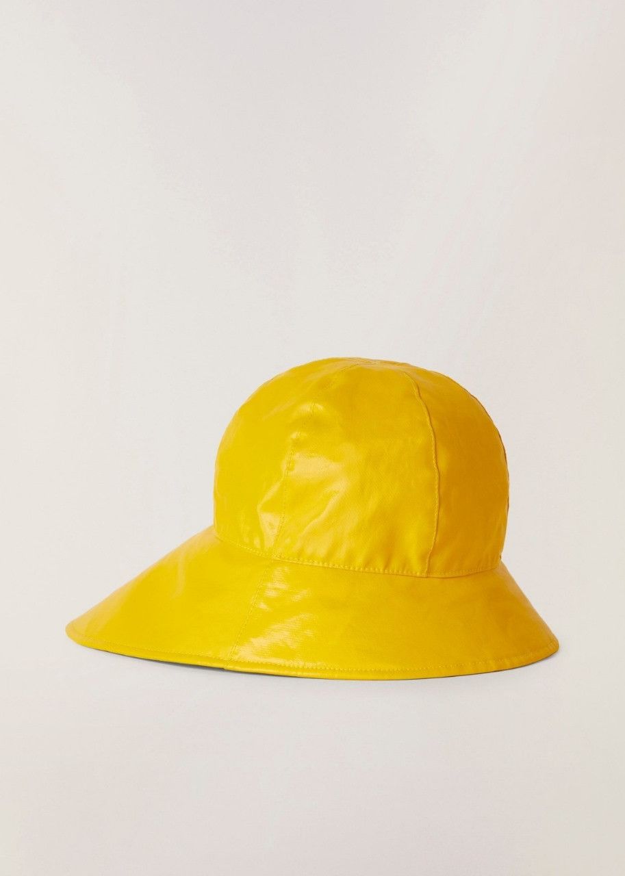 Loro Piana o1srvl11e0624 Size: OS FAM8344 Olimpia Hat in Yellow Size ONE SIZE - 1 Thumbnail