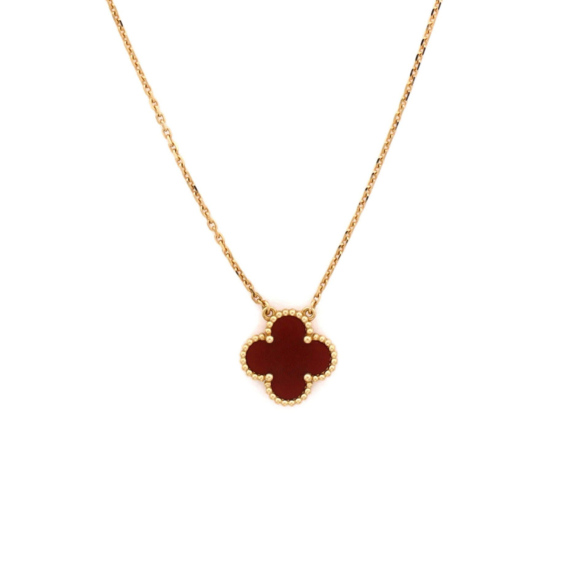 Van Cleef & Arpels Vintage Alhambra Pendant Necklace Size ONE SIZE - 1 Thumbnail