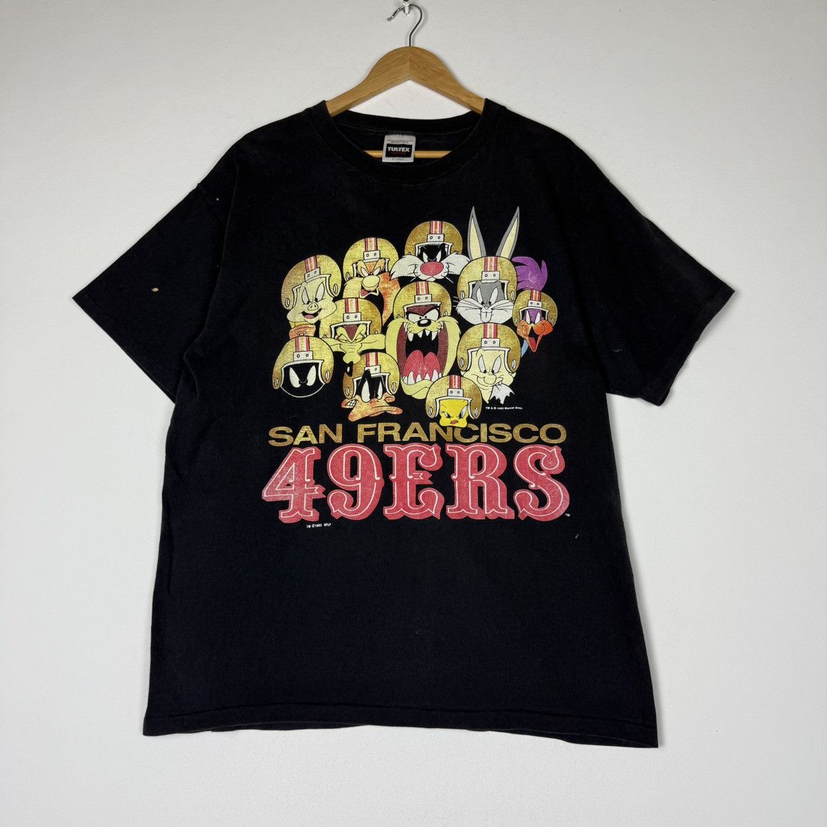 NFL Vintage 1993 Warner Bros San Frascisco 49ERS Size US L / EU 52-54 / 3 - 1 Thumbnail