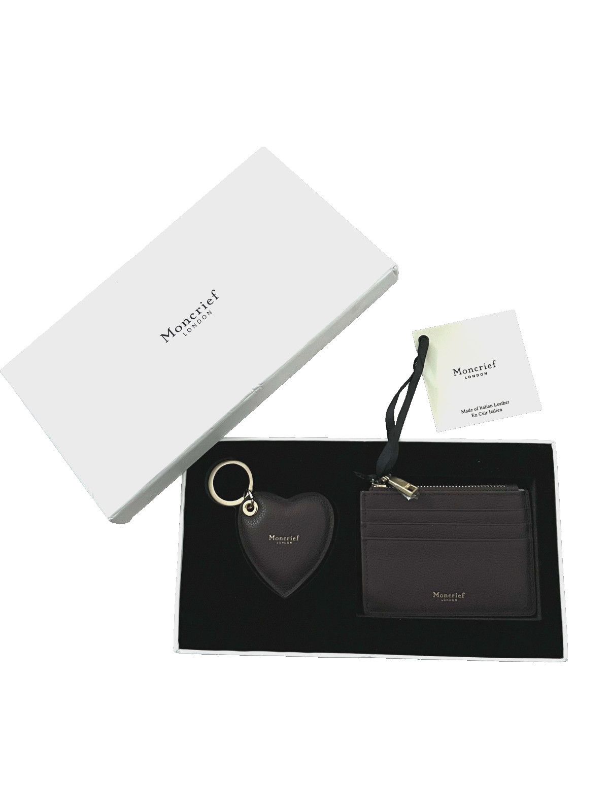 Other Moncrief London Heart Key Ring Keychain & Zip Card Wallet Size ONE SIZE - 1 Thumbnail