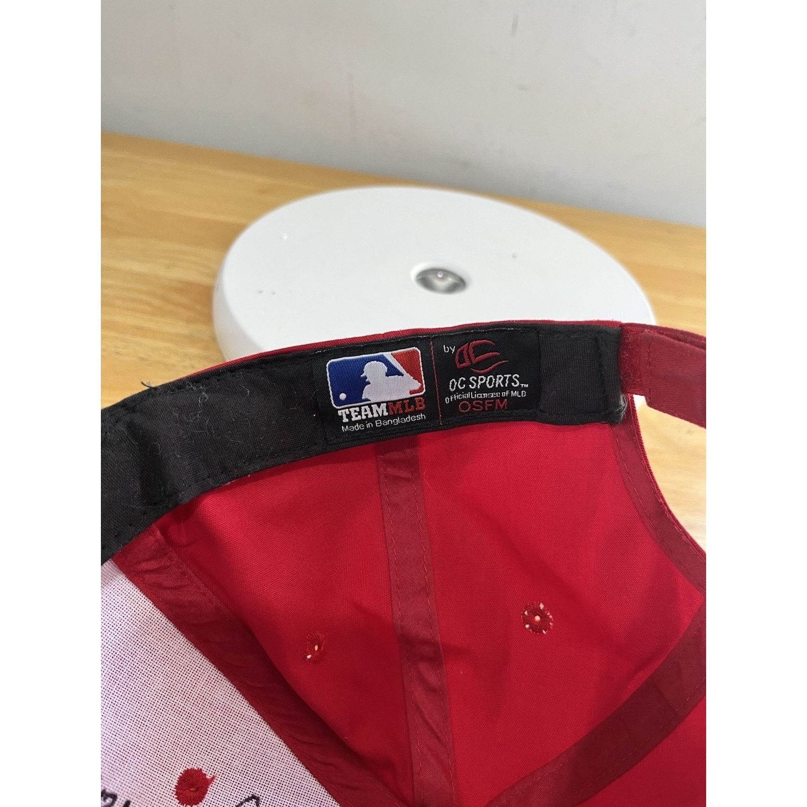 Other LA Angels MLB Authentic OC Sports Hook Loop Adjustable Hat Size ONE SIZE - 5 Thumbnail