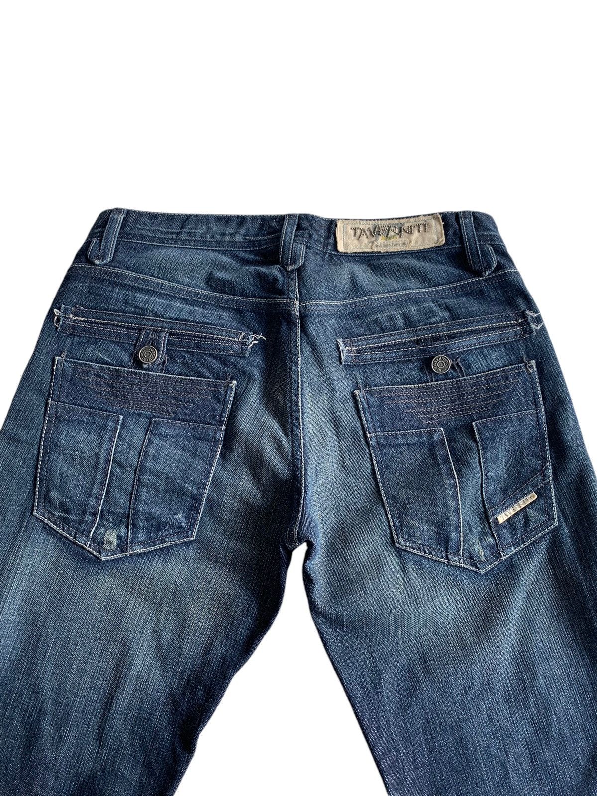 If Six Was Nine × Japanese Brand × Jean FLARE JEANS Taverniti so Jeans Punk Style Denim☠️🎌 Size US 33 - 9 Thumbnail