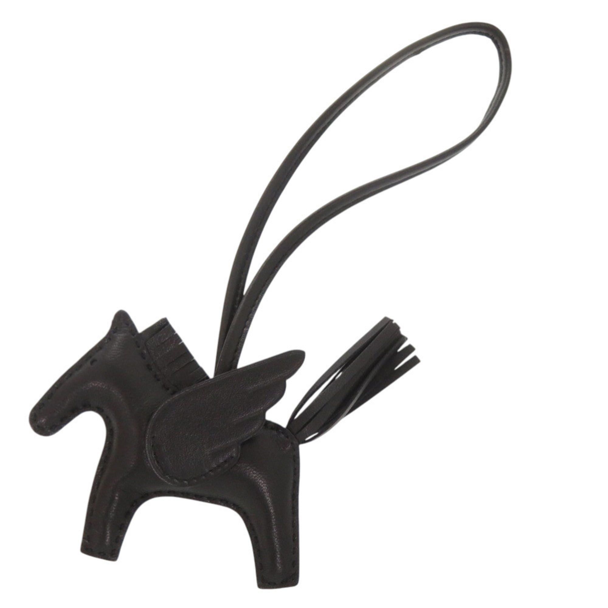 Hermes Hermes Rodeo Pegasus PM So Black Agneau Milo B Stamp (2023) Accessory Bag Charm 1032 HERMES Size ONE SIZE - 1 Thumbnail