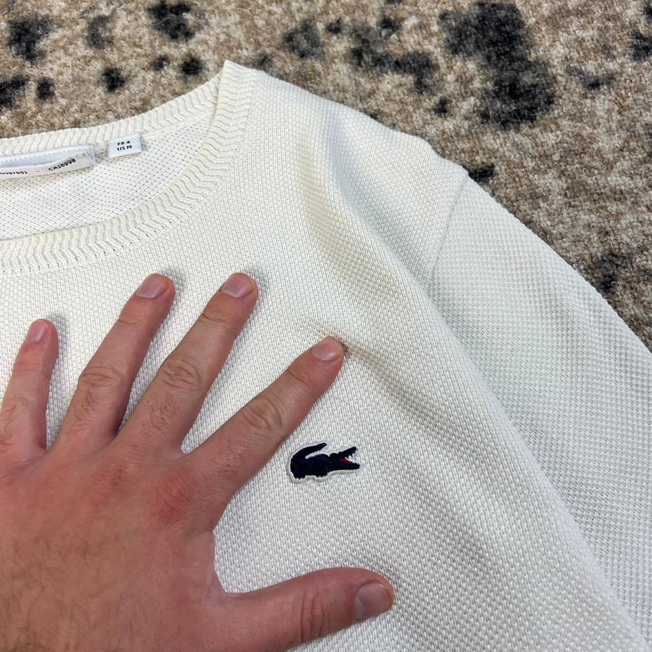 Lacoste Lacoste Mini Logo Luxury Light Sweater Streetwear Style Size US M / EU 48-50 / 2 - 4 Thumbnail