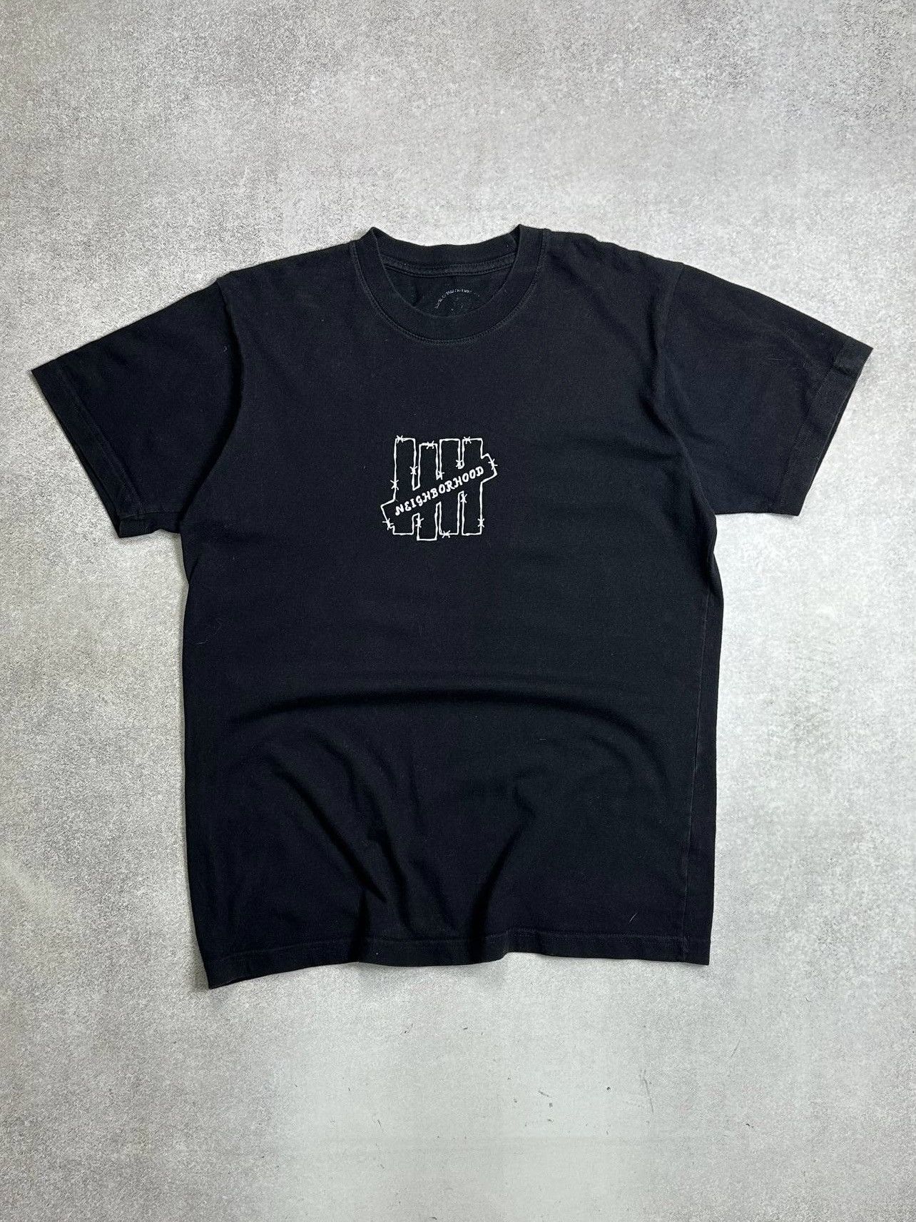 Neighborhood Neighborhood Big Logo Black T- shirt Japanese M Size US M / EU 48-50 / 2 - 1 Thumbnail