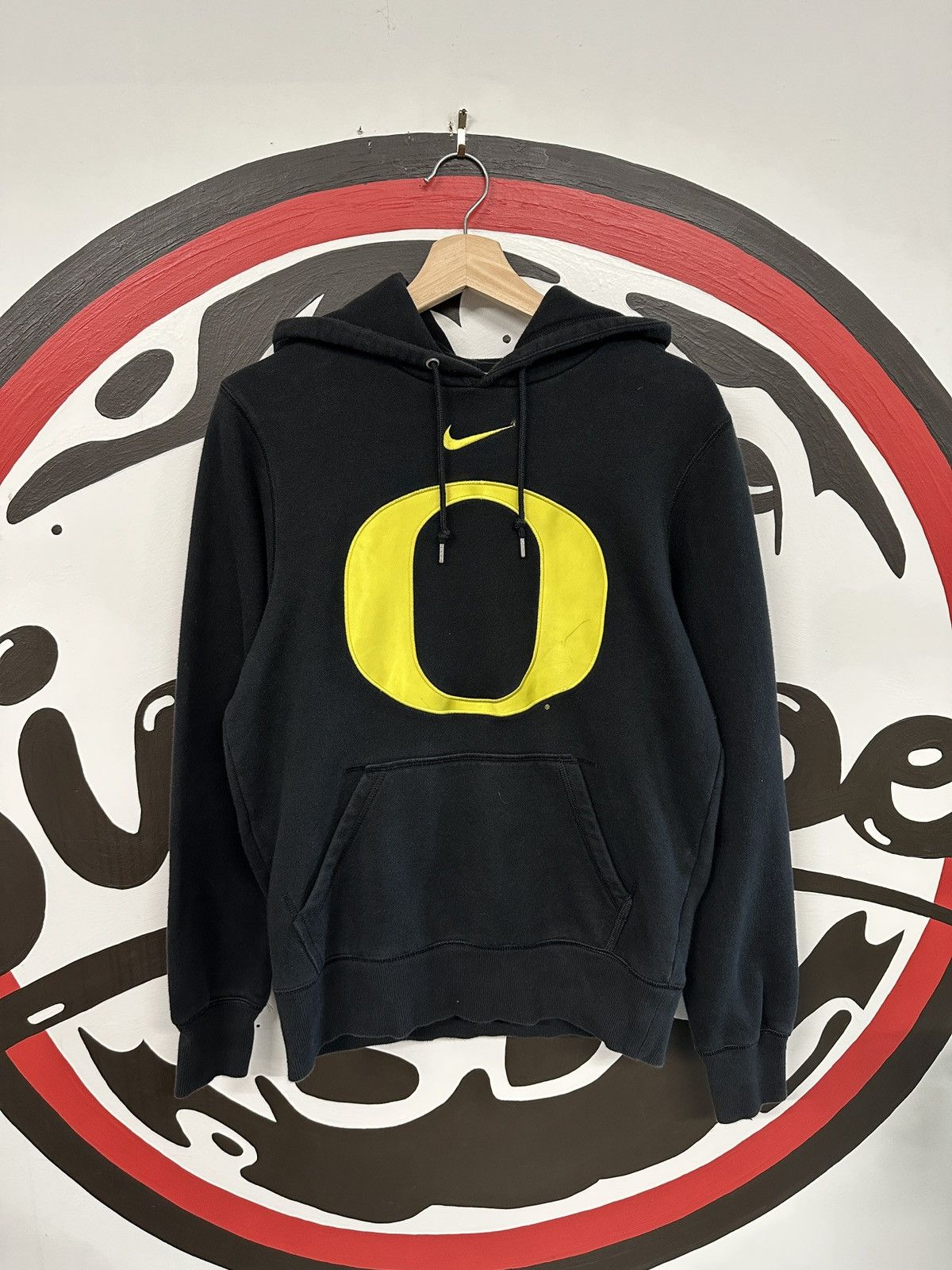 Nike Y2K Oregon Ducks Collegiate Nike Mid Swoosh Hoodie Size US S / EU 44-46 / 1 - 1 Thumbnail