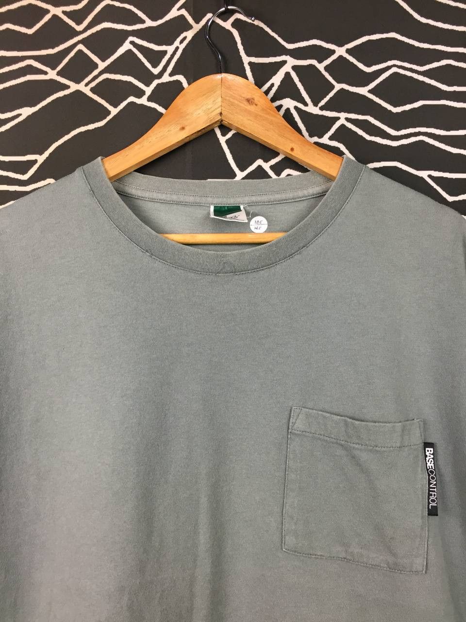 BASE CONTROL Base Control Japan Sage Green Usual Wear Pocket Tee Size US L / EU 52-54 / 3 - 3 Thumbnail