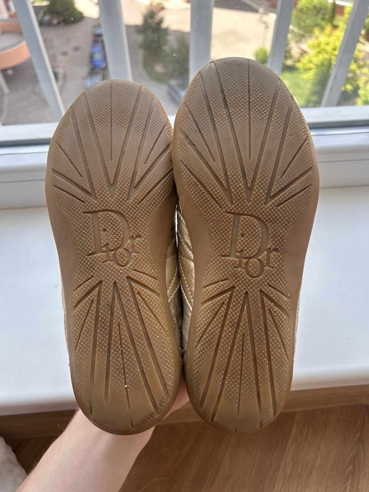 Dior × John Galliano × Vintage 2004 Dior By John Galliano Monogram Sneakers Size US 7.5 / IT 37.5 - 6 Thumbnail