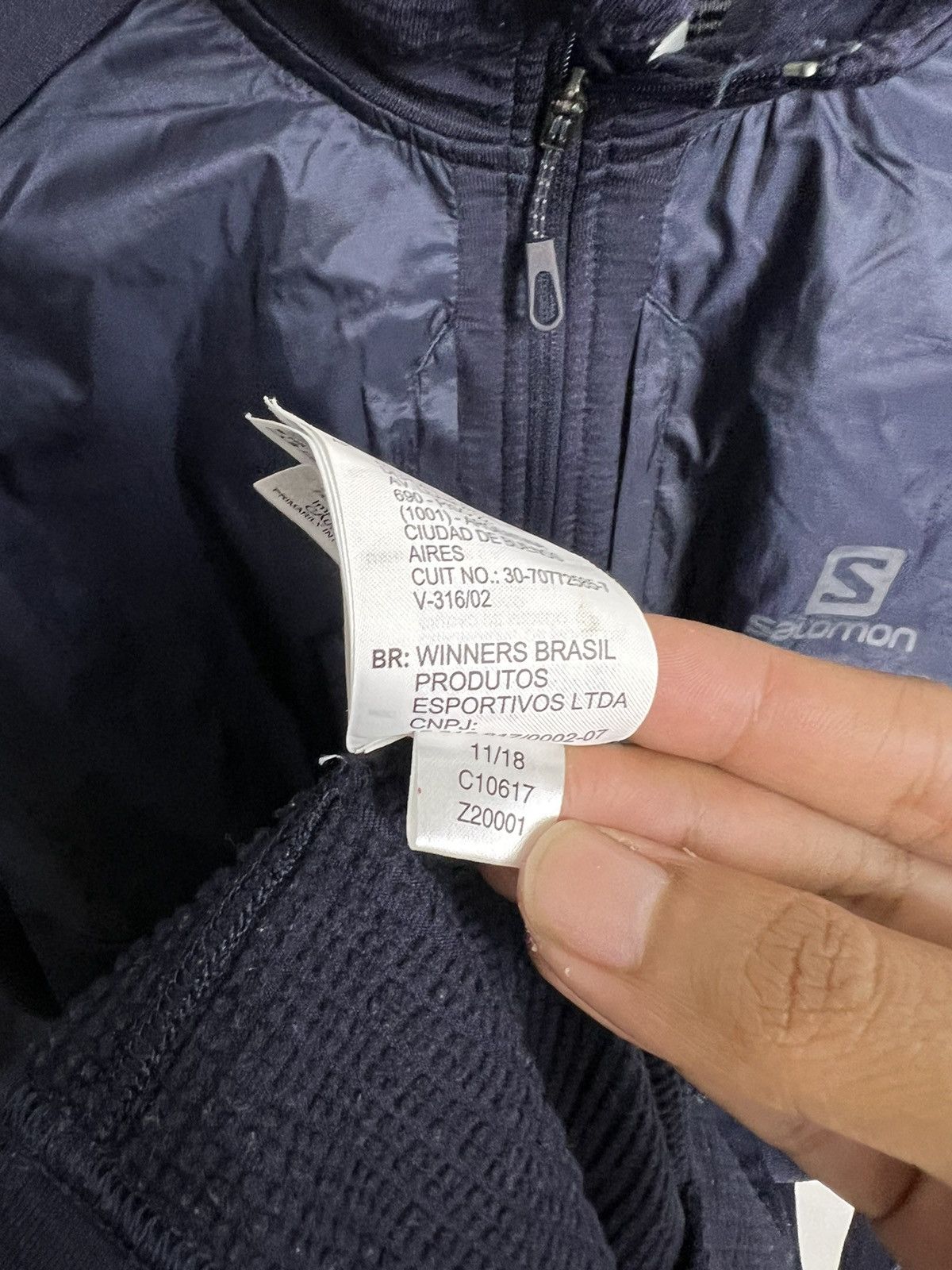 Salomon Salomon Grid FZ Light Jackets Zipper Size US L / EU 52-54 / 3 - 6 Thumbnail
