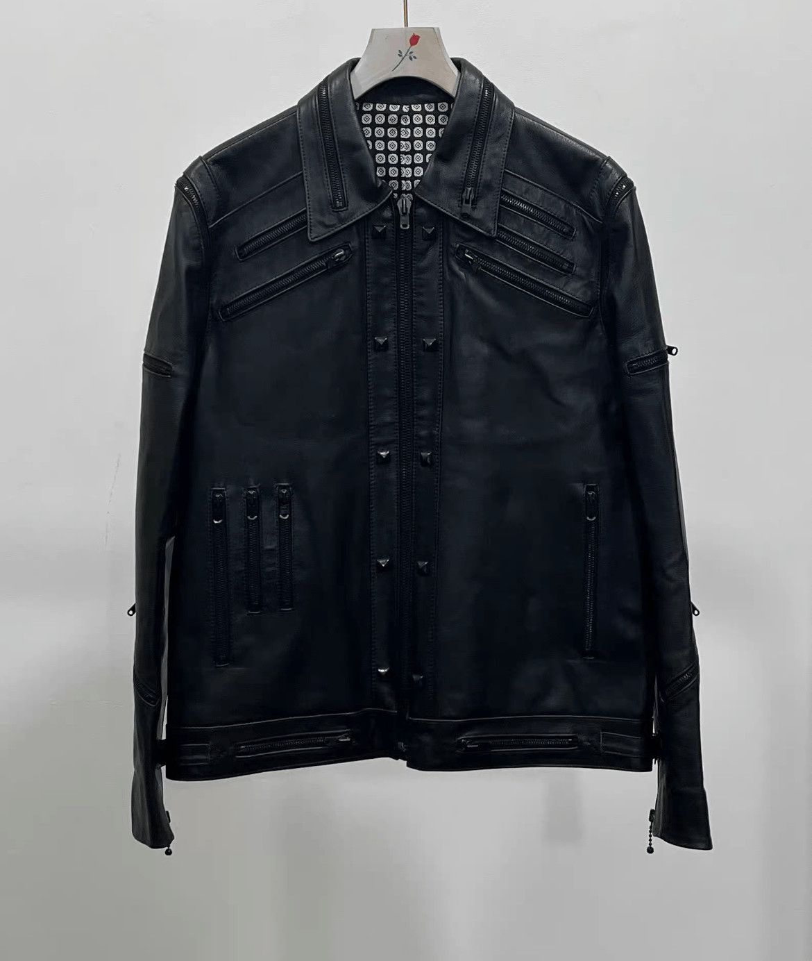 ジャケット・アウター NUMBER(N)INEBYTAKAHIROMIYASHITA SS04 Leather jacket Number Nine - Takahiro Miyashita Black size 4