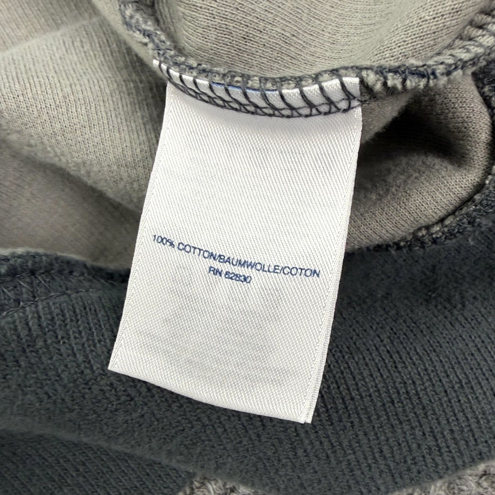 Lands' End Lands' End Sweater Mens Large Gray Plaid 1/4 Zip Mock Neck Cotton Pullover Size US L / EU 52-54 / 3 - 5 Thumbnail