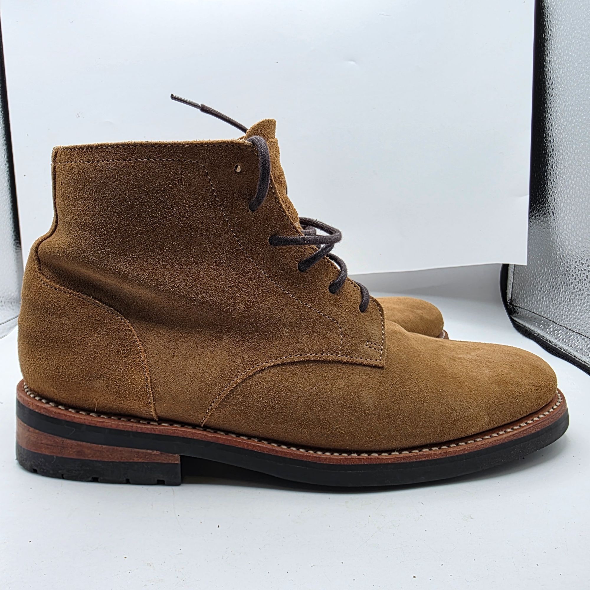 Rhodes Rhodes Footwear Logan Boot Mens Size 9 Mojave Suede Leather Size US 9 / EU 42 - 12 Thumbnail