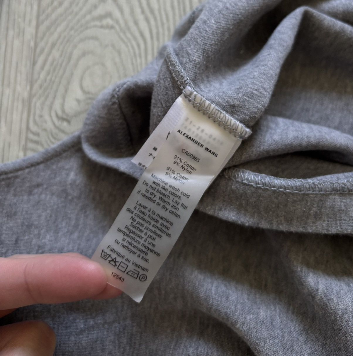 Japanese Brand × T by Alexander Wang T Alexander Wang Japanese Long Sleeve Single Stitch Size M / US 6-8 / IT 42-44 - 8 Thumbnail