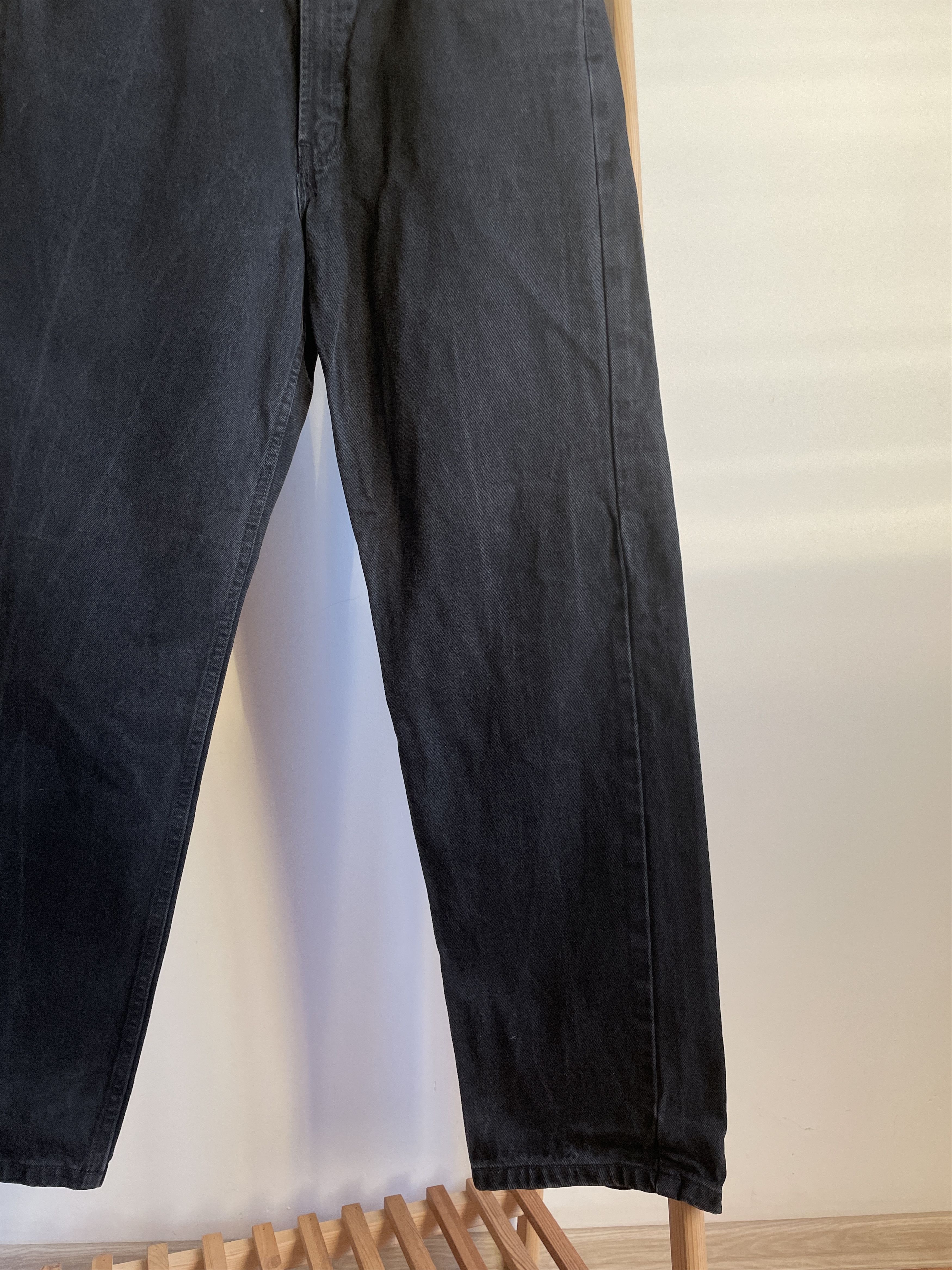Harley Davidson Harley Davidson Vintage Relaxed Leg Washed Black Denim Size US 33 - 6 Thumbnail