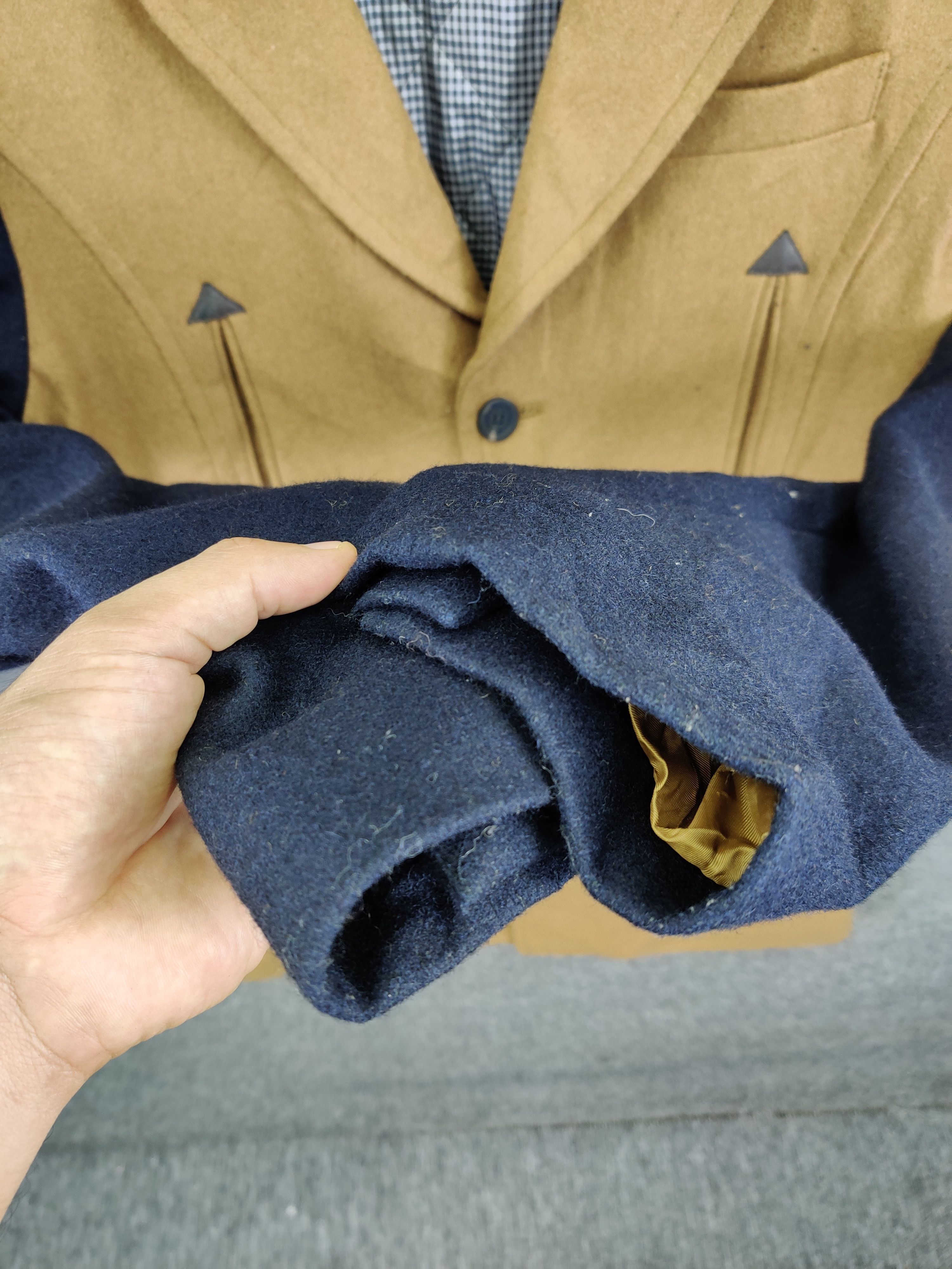 Japanese Brand Vintage D Pulse Wool Coat Jacket Size US M / EU 48-50 / 2 - 11 Thumbnail