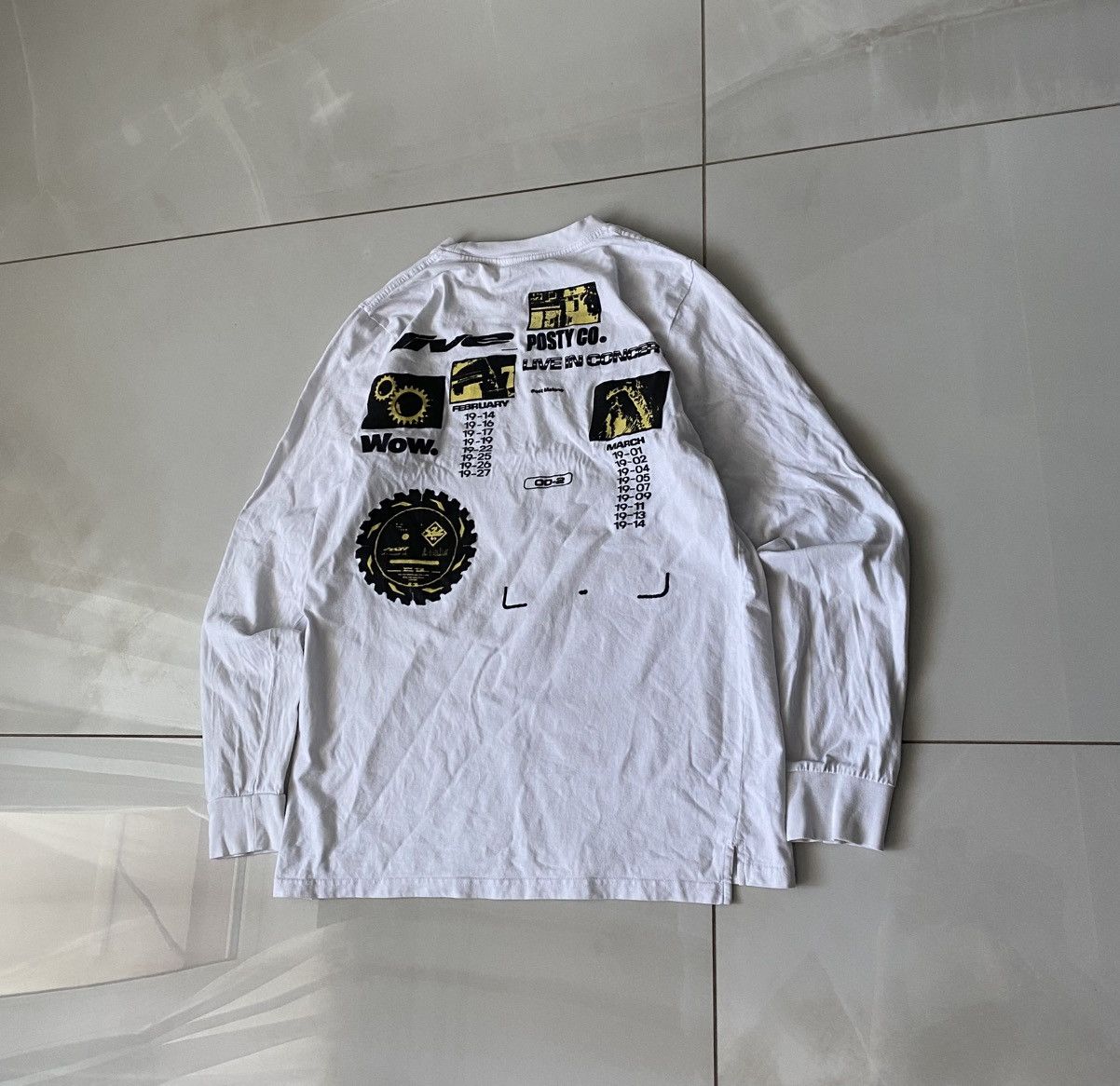 Band Tees Posty co Post Malone Tour Longsleeve Size US M / EU 48-50 / 2 - 1 Thumbnail