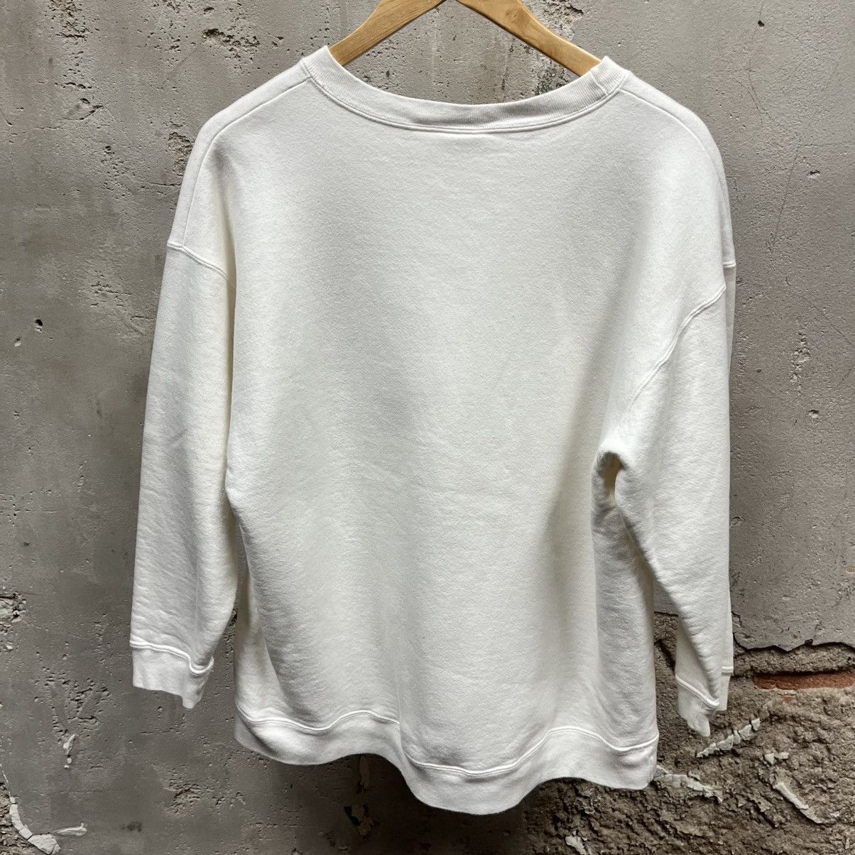 Vintage Guess Vintage White 90s USA Made Graphic Sweatshirt OS Size US L / EU 52-54 / 3 - 3 Thumbnail