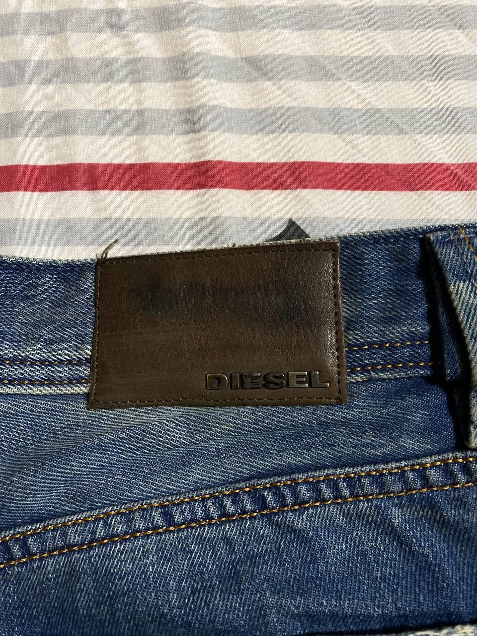 Diesel × Vintage Crazy Vintage Diesel Industries Baggy Denim Jeans Y2K Size US 32 / EU 48 - 20 Thumbnail