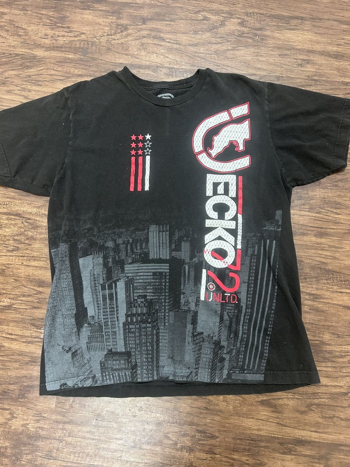 Ecko Unltd. × Vintage Ecko Unlimted y2k AOP graphic shirt large Size US L / EU 52-54 / 3 - 1 Thumbnail