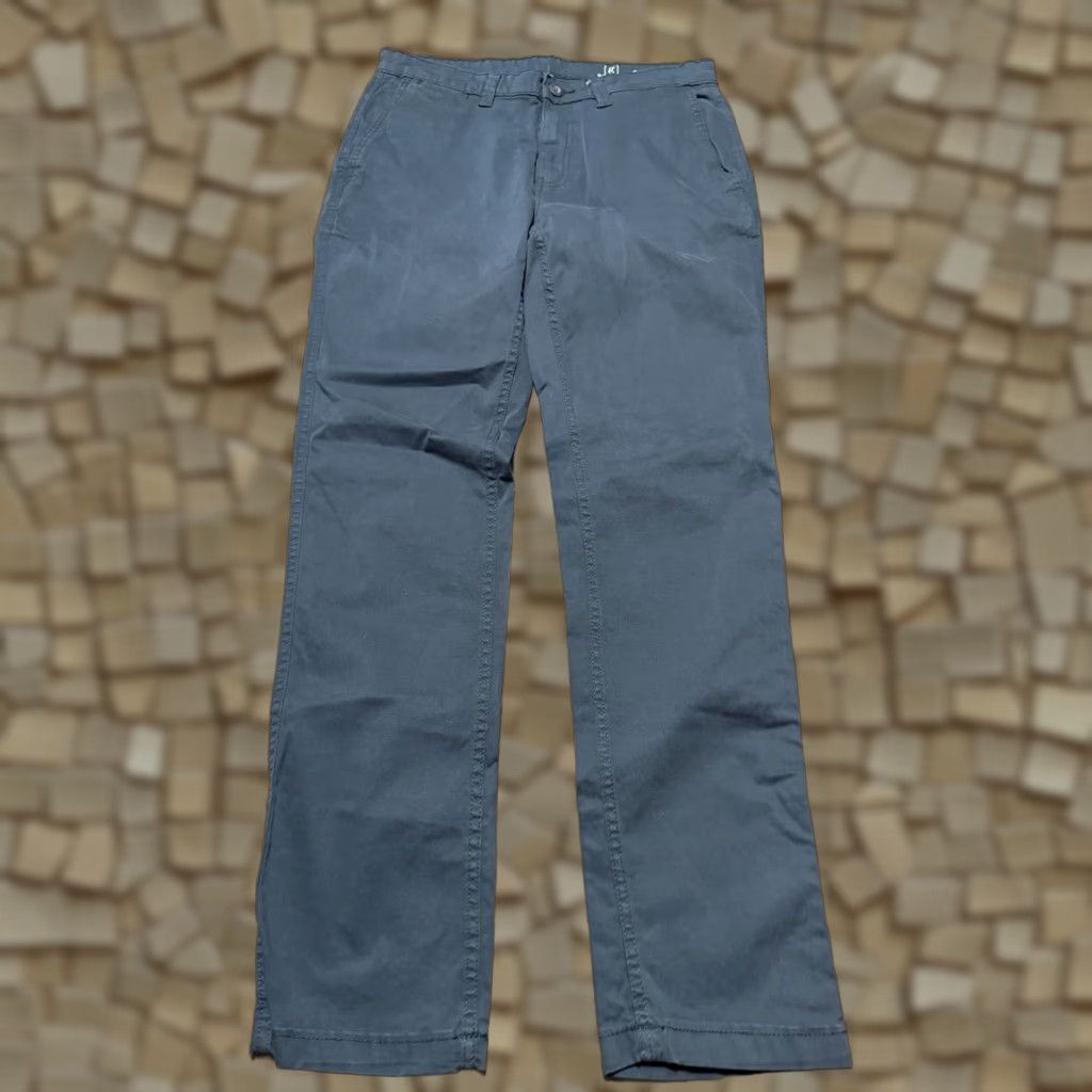 George George Jeans Men's 32x32 Gray Denim Slim Fit Mid Rise 5-Pocket Pockets Regular Inseam 32 - Straight Style Jeans Size US 32 / EU 48 - 1 Thumbnail