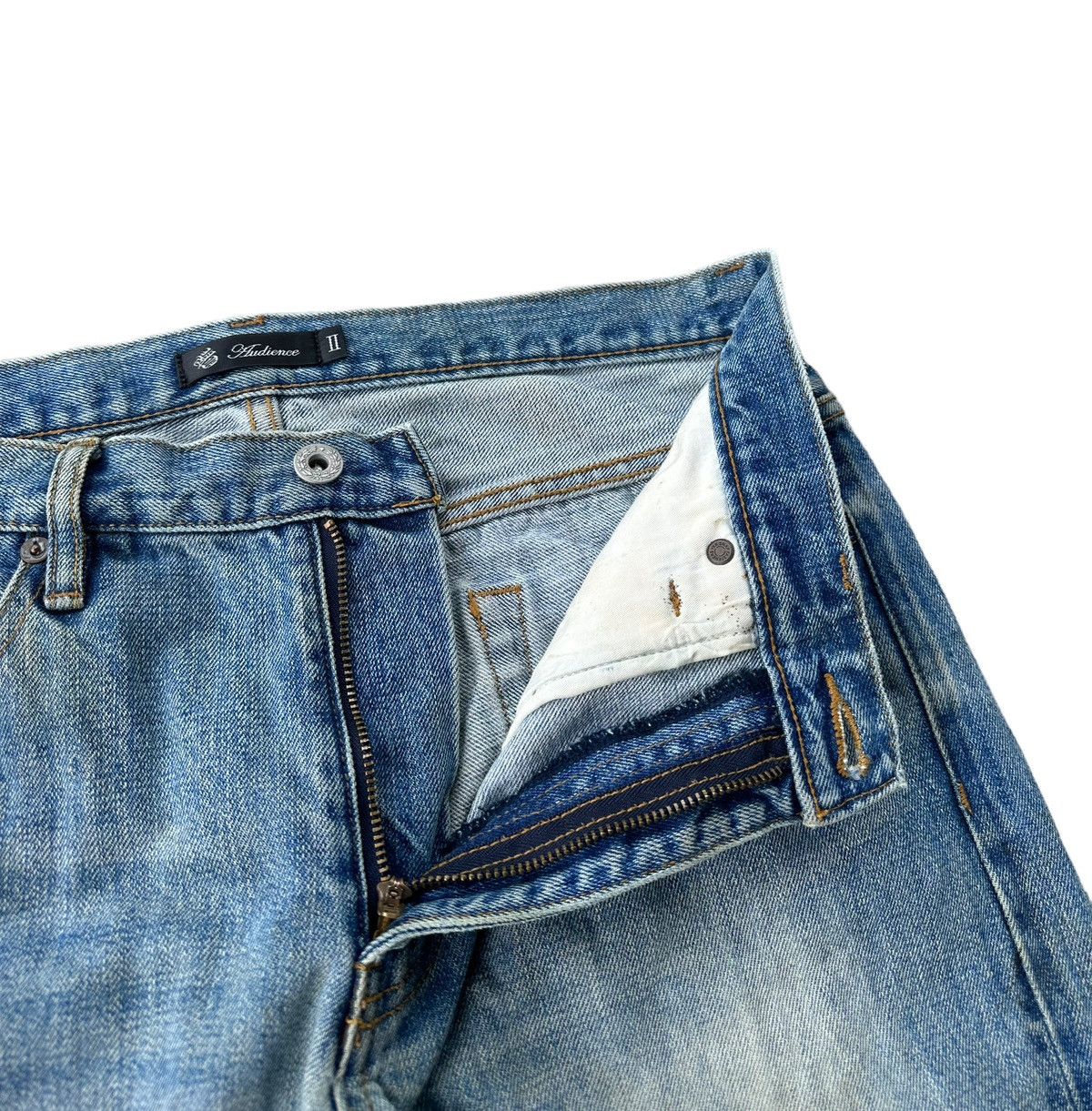Vintage Audience selvedge denim jeans Size US 30 / EU 46 - 5 Thumbnail