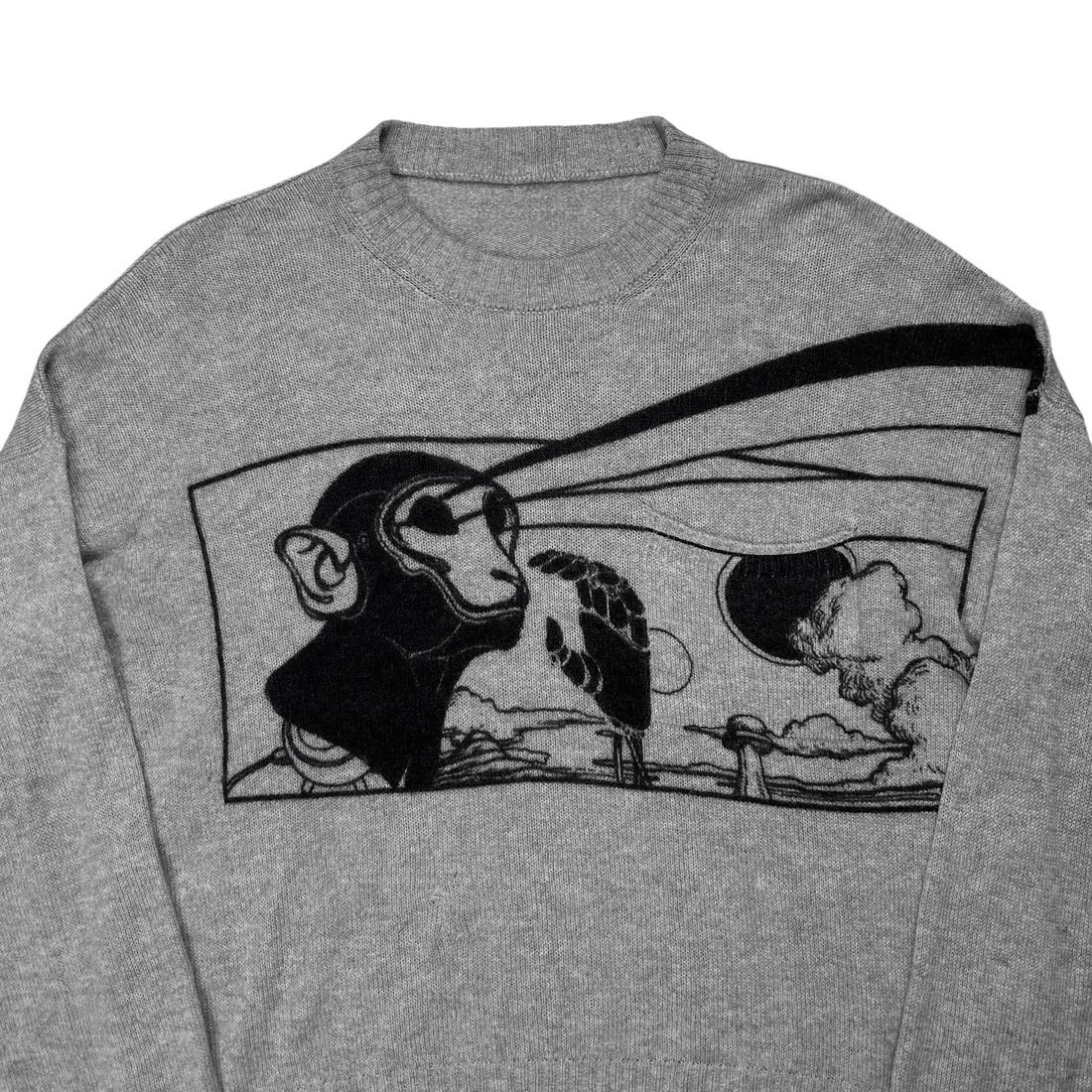 Prada Prada Monkey Laser Cashmere Sweater - SS15 Size US M / EU 48-50 / 2 - 4 Thumbnail