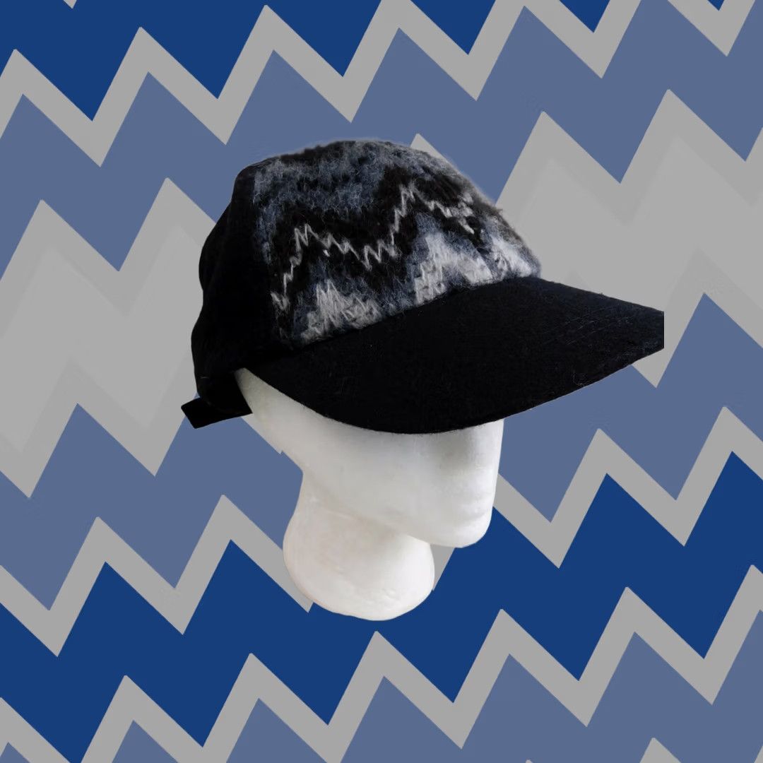Jessica Simpson Jessica Simpson Zig Zag Baseball Cap - Black-Grey - One Size - Black - Baseball Cap - Women - One Size Size ONE SIZE - 1 Thumbnail