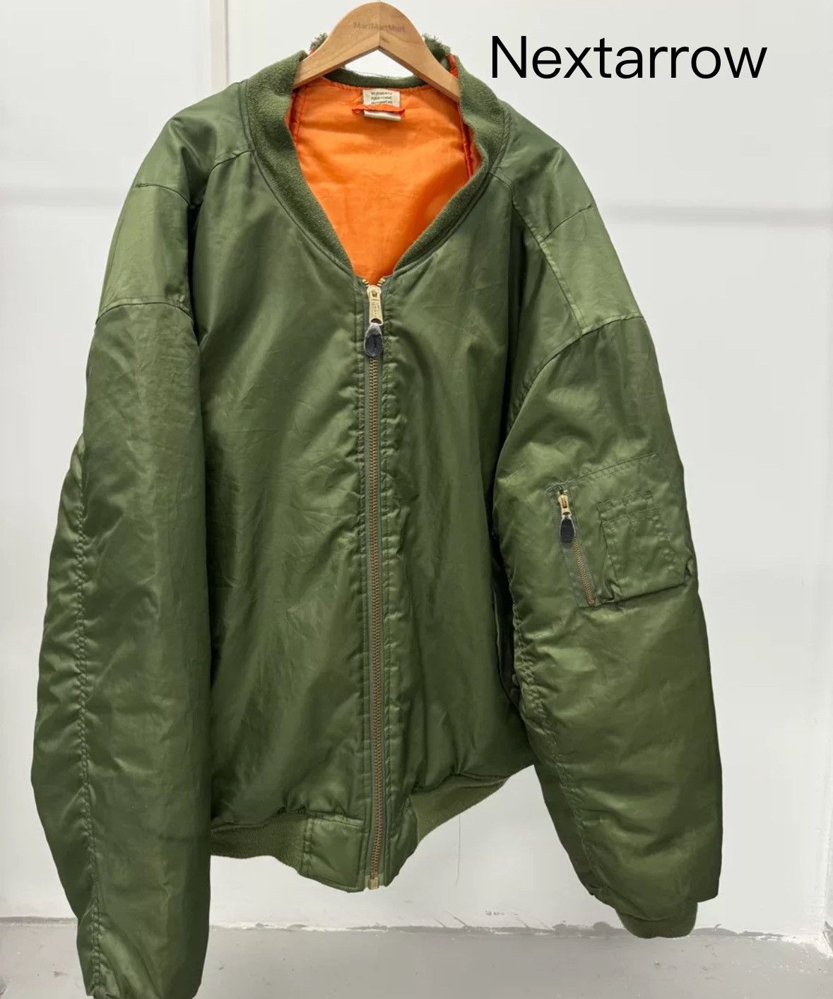 Vetements Vetements first generation OG green three pack Bomber jacket Size US S / EU 44-46 / 1 - 1 Thumbnail