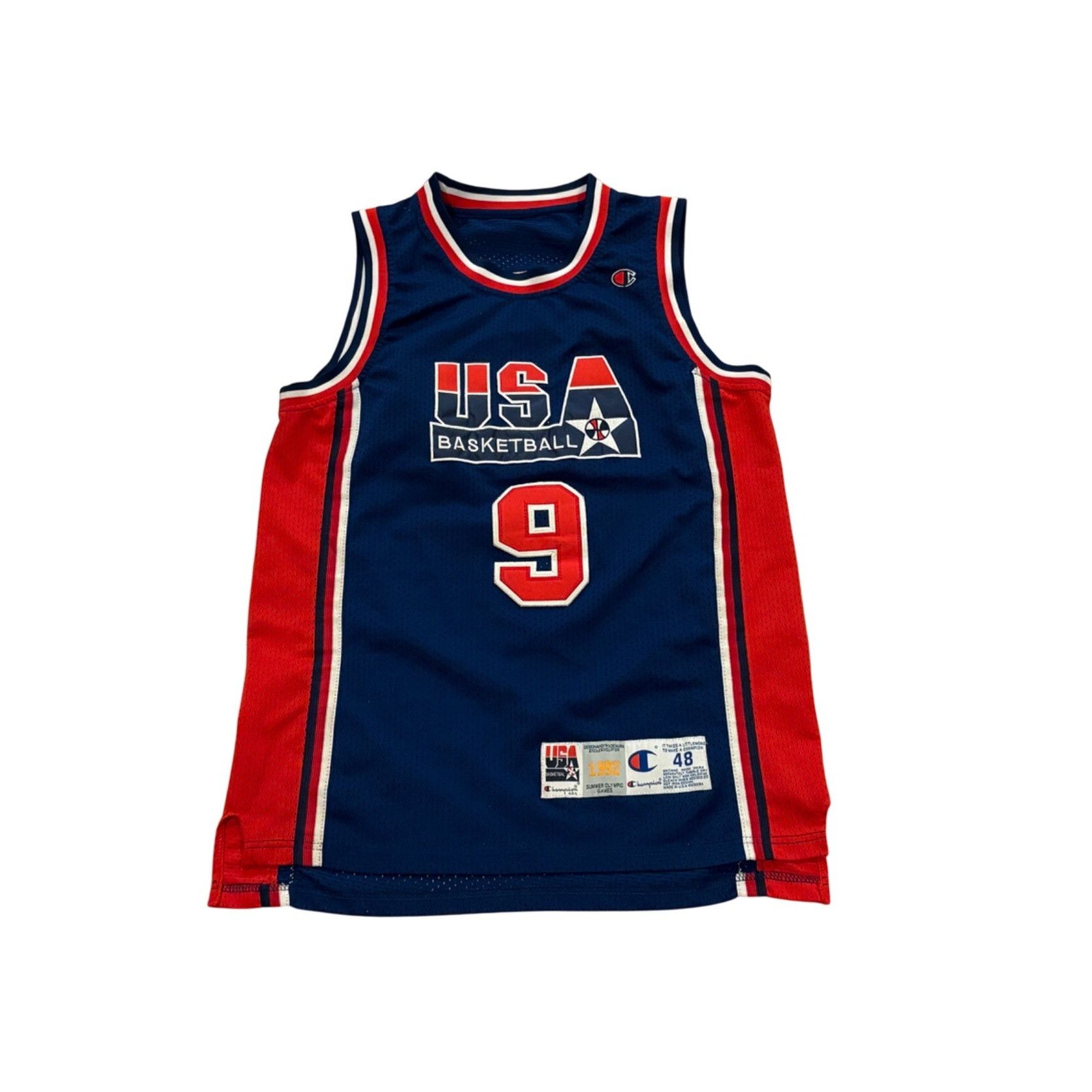 Champion USA Basketball Jersey 9 JORDAN Champion Dream Team USA