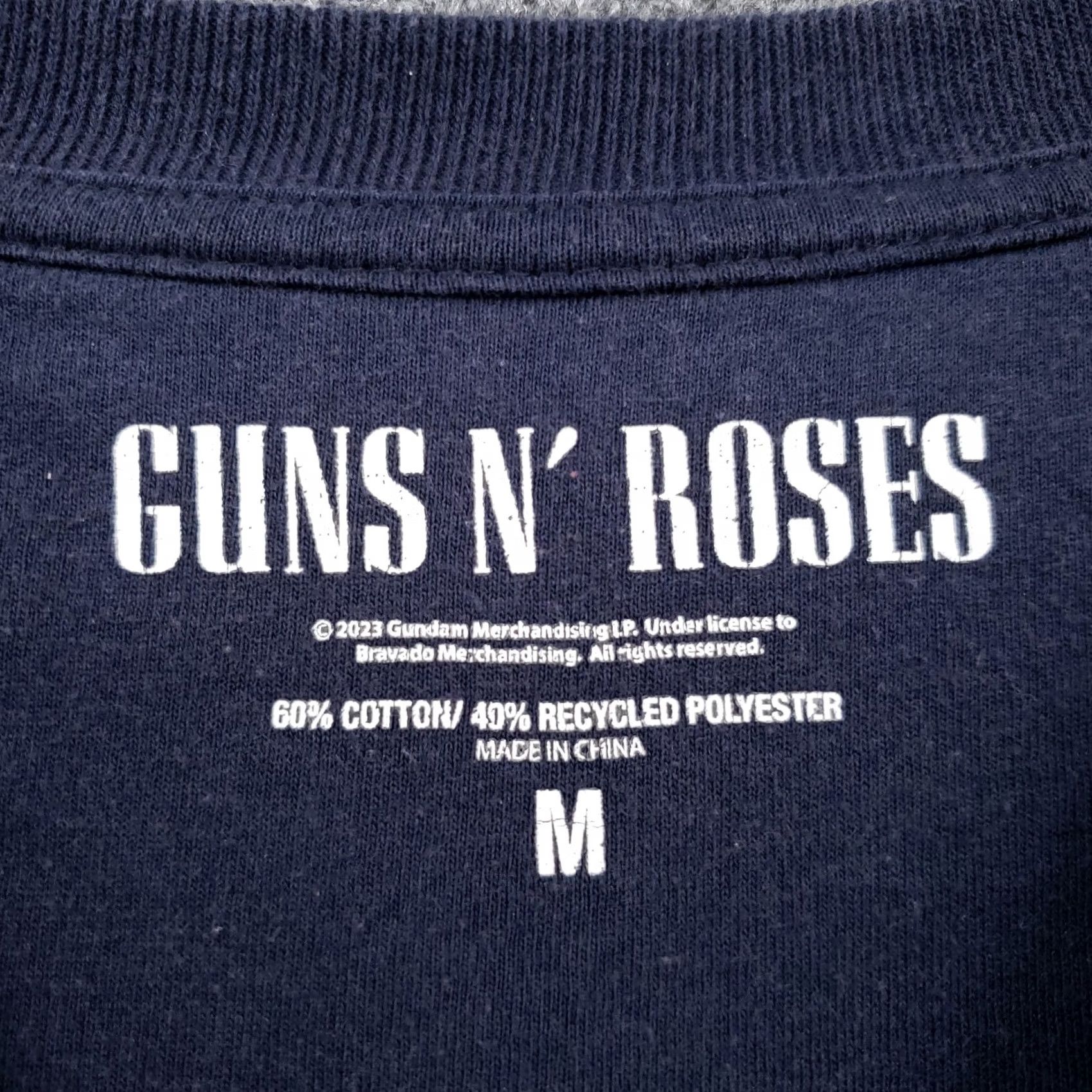 Vintage Guns N Roses Sweatshirt Mens M Medium Blue Graphic Print Rock Band Pullover Size US M / EU 48-50 / 2 - 7 Thumbnail