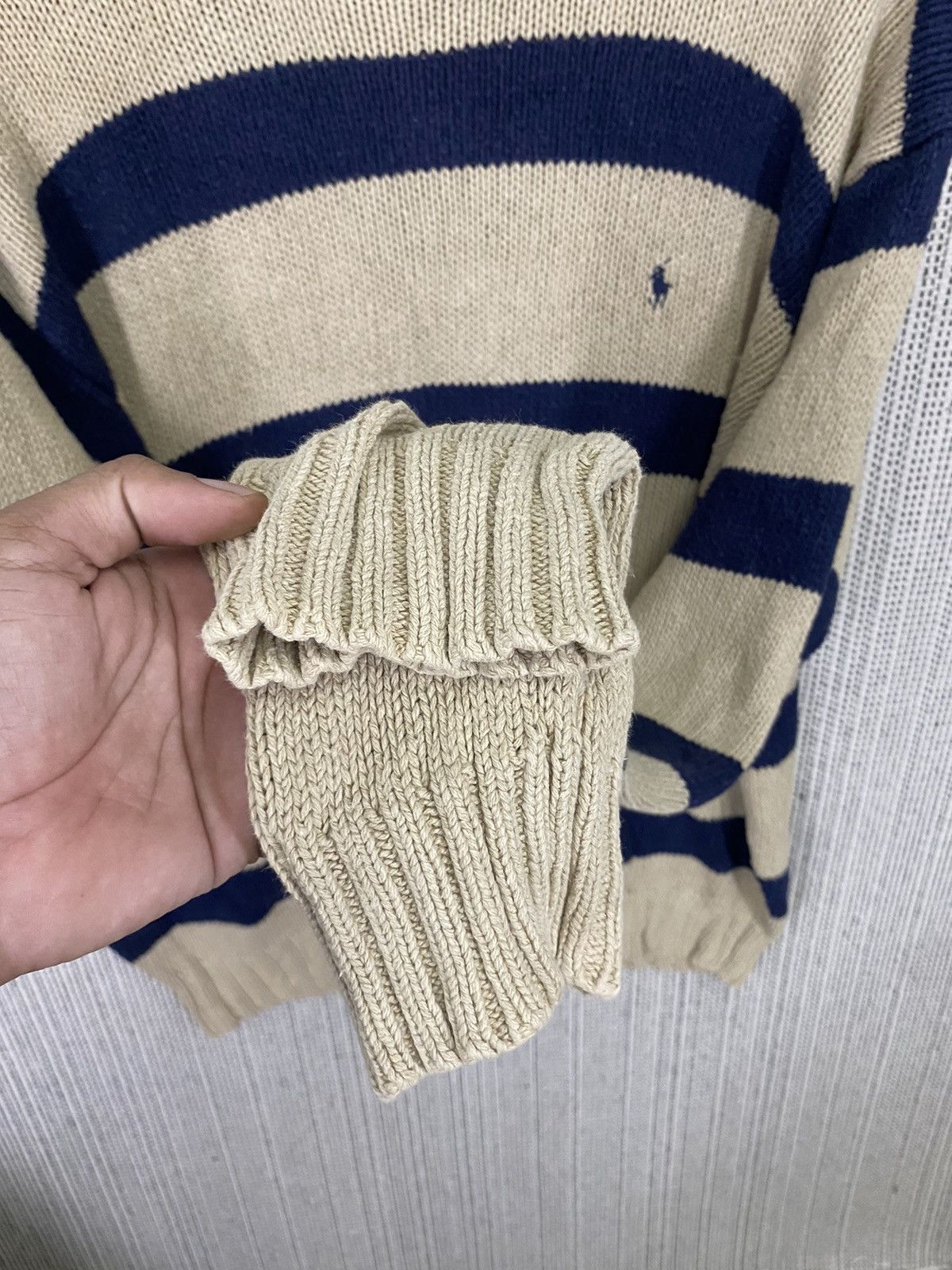 Ralph Lauren Polo by ralph lauren striped knit sweater nice design szL Size US L / EU 52-54 / 3 - 7 Thumbnail