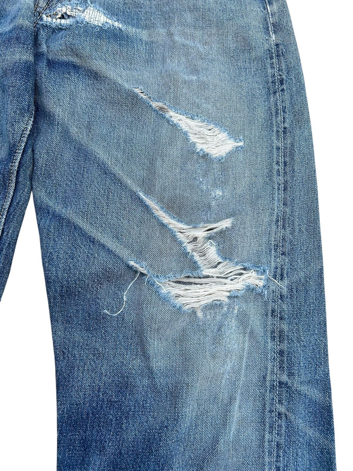 Japanese Brand × Kapital × Vintage Vintage Skull Angel Dust Selvedge Japanese Distressed Denim Size US 32 / EU 48 - 8 Thumbnail