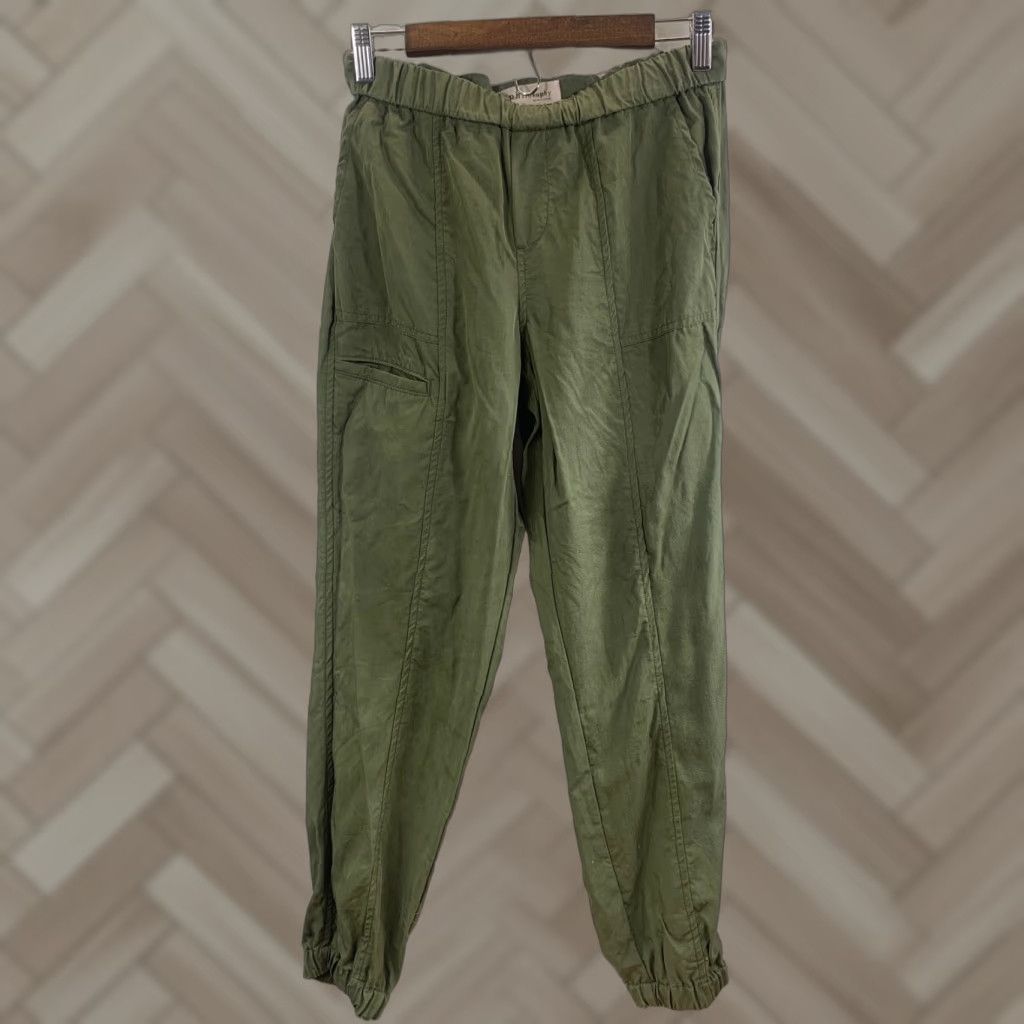Vintage Philosophy Olive Green Jogger Pants Size S Size 28" / US 6 / IT 42 - 1 Thumbnail
