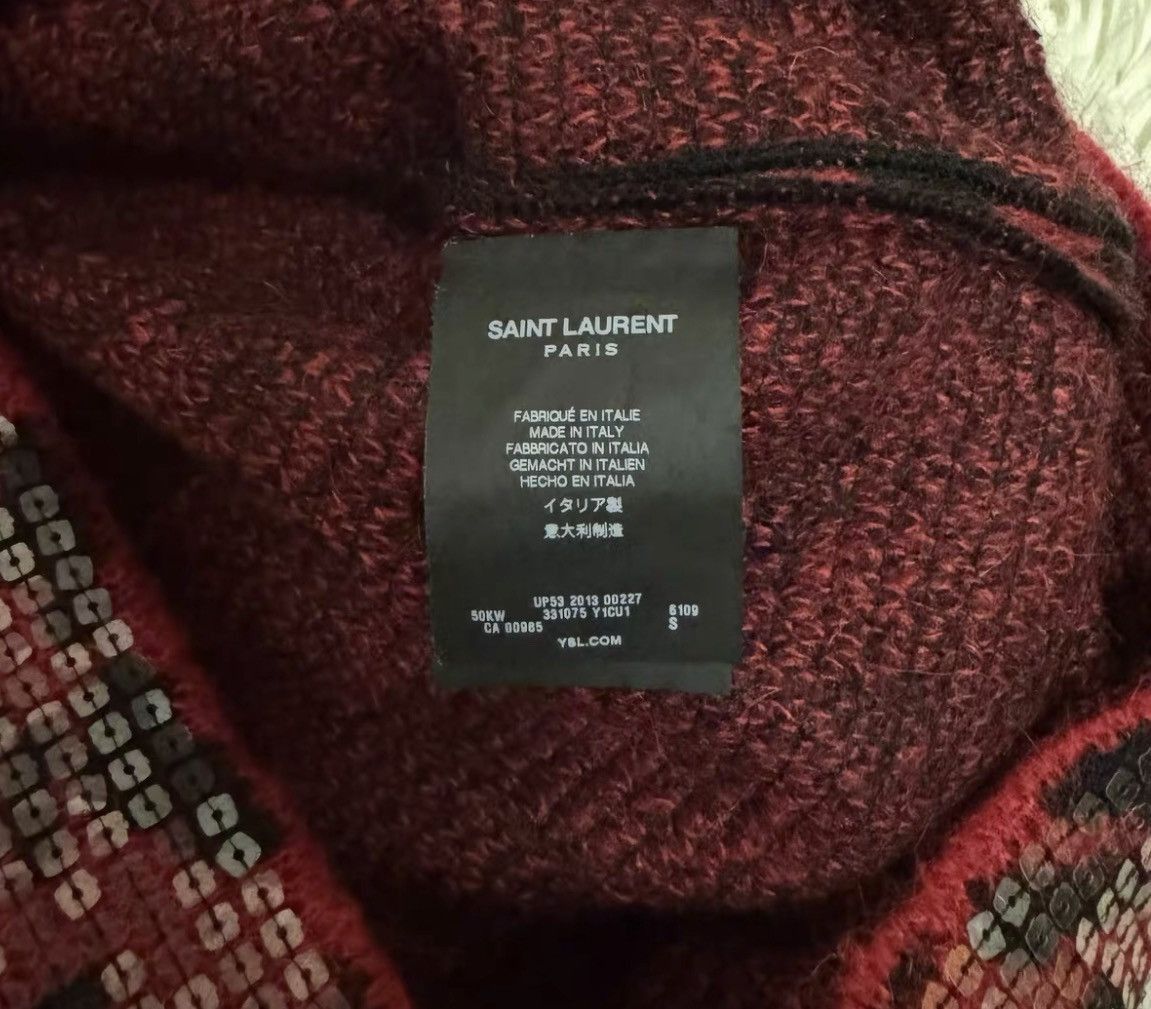 Saint Laurent Paris Saint Laurent Paris 13FW Original Leopard Pattern Scaled Sw Size US S / EU 44-46 / 1 - 3 Thumbnail