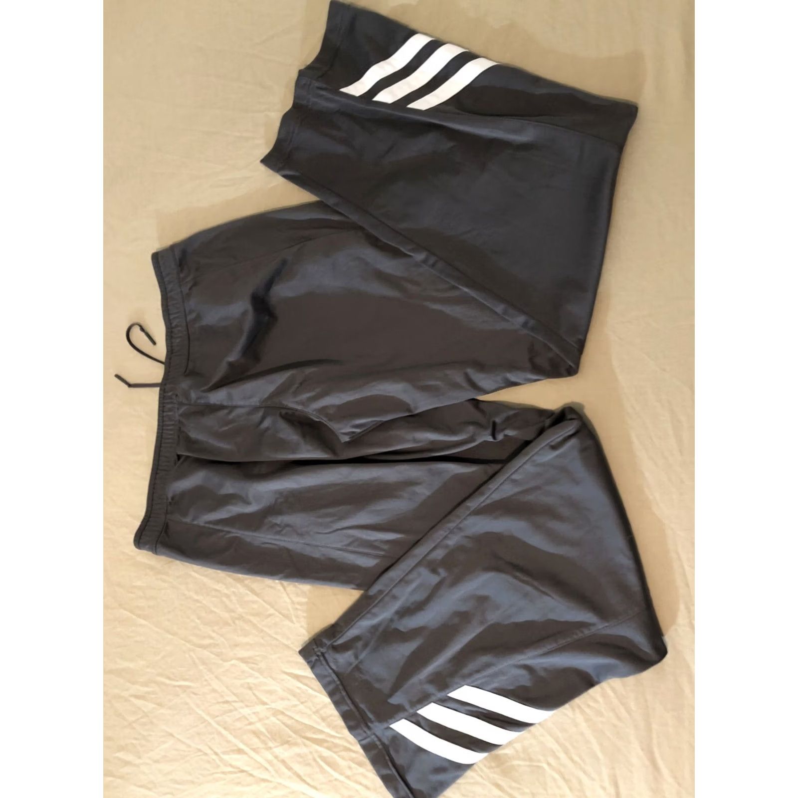 Adidas Womens adidas Pants M Medium Gray Athletic Gym Workout Sweatpants Mens? Size 32" / US 10 / IT 46 - 2 Thumbnail