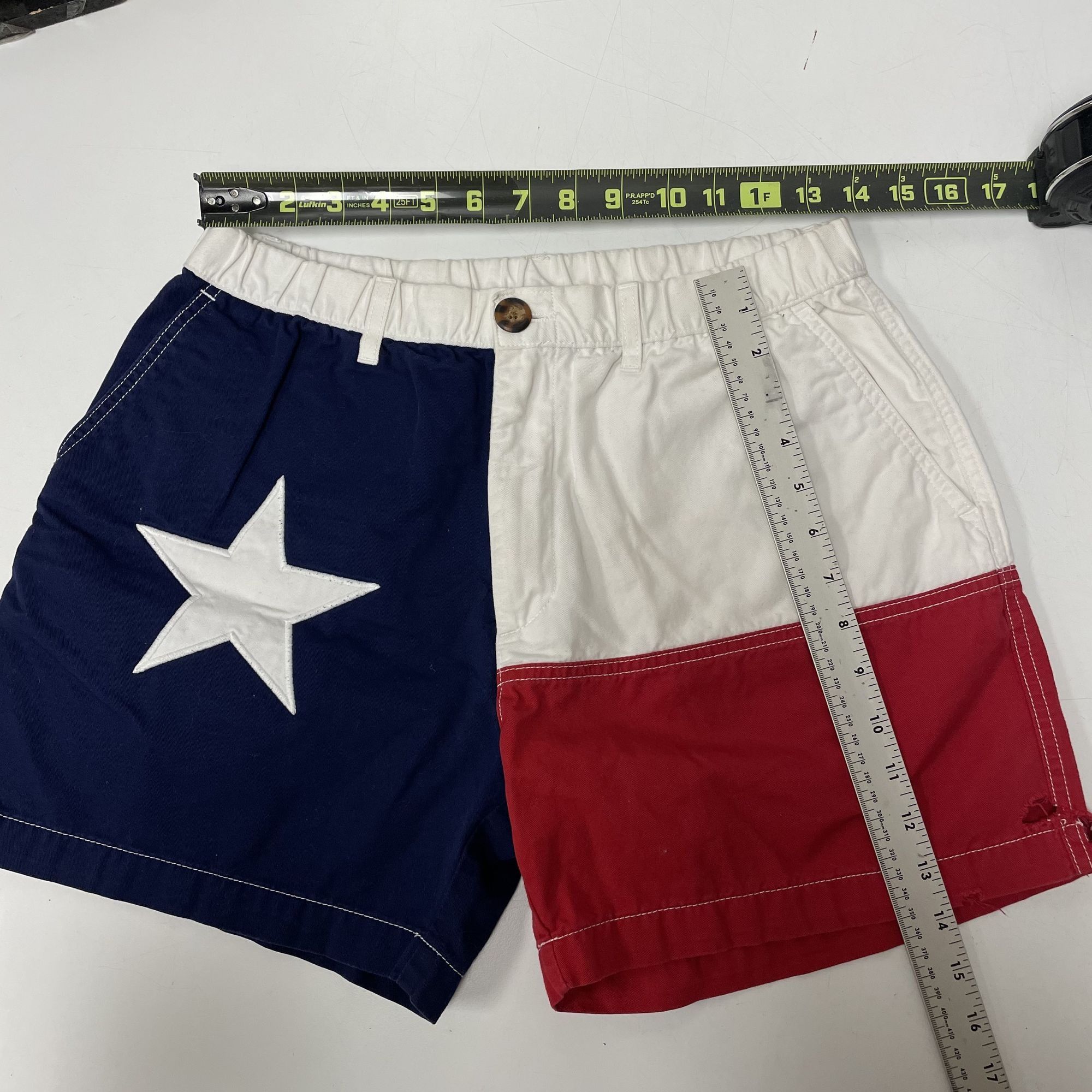 Chubbies Vtg Chubbies Boomshakalaka TEXAS FLAG Casual Shorts Size US 29 - 6 Thumbnail