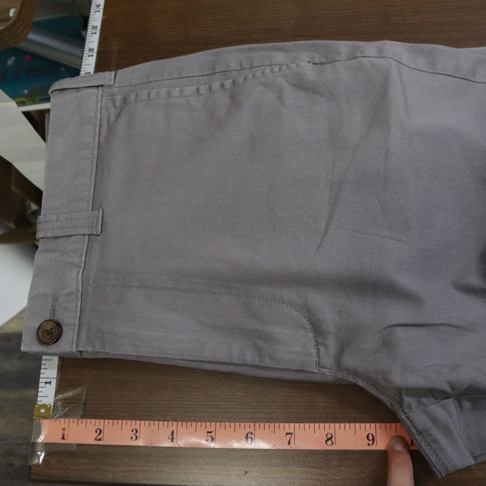 J.Crew J. Crew 9" Flex Chino Shorts Mens 31 Gray Preppy Academia Size US 31 - 14 Thumbnail