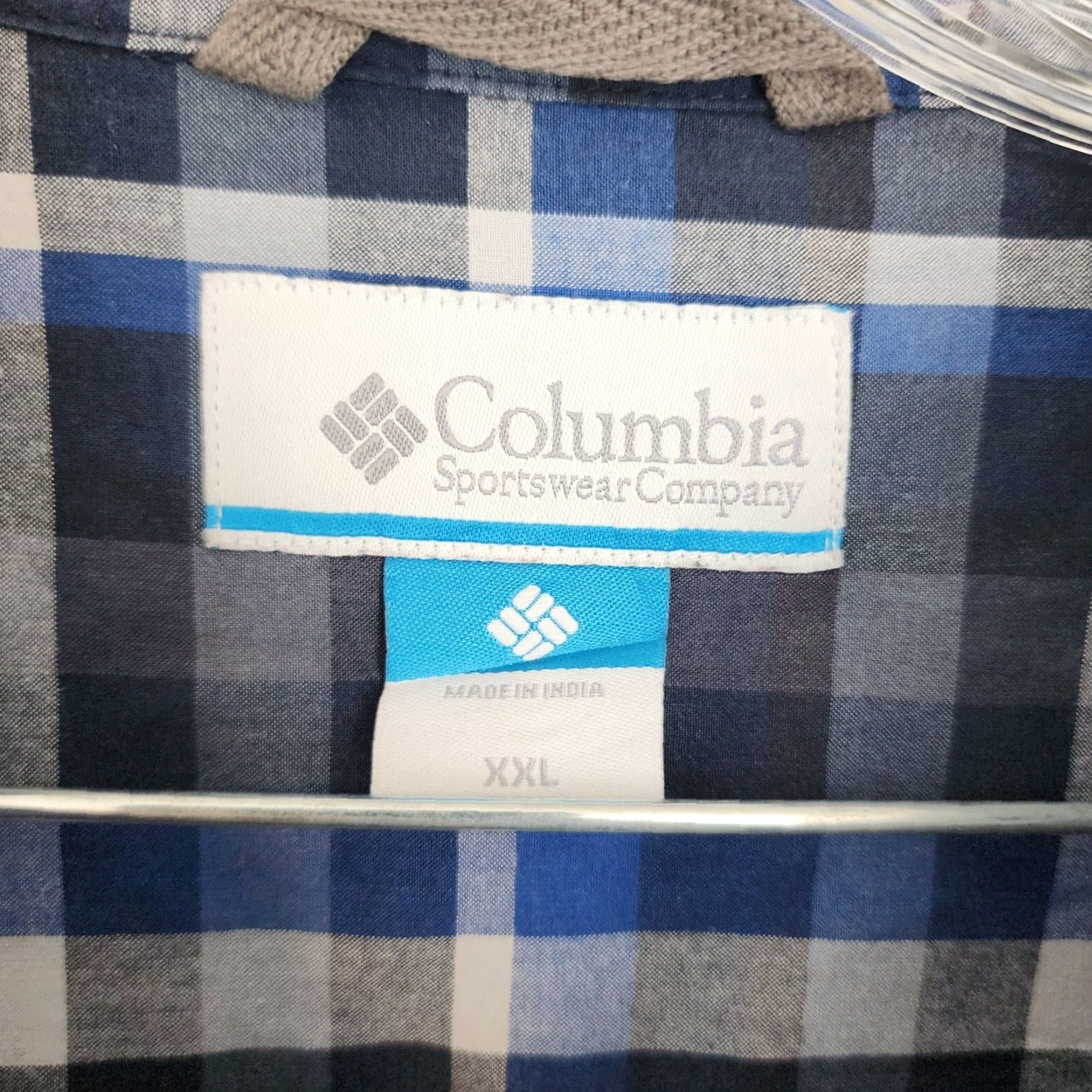 Vintage Columbia Shirt Men 2XL Blue Plaid Long Sleeve Button-Up Size US XXL / EU 58 / 5 - 4 Thumbnail