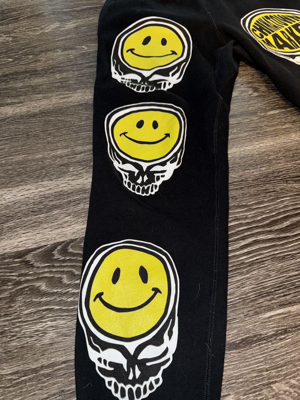 Grateful Dead × Market Grateful Dead x Chinatown Market Smiley Stealie Sweatpants Size US 32 / EU 48 - 3 Thumbnail