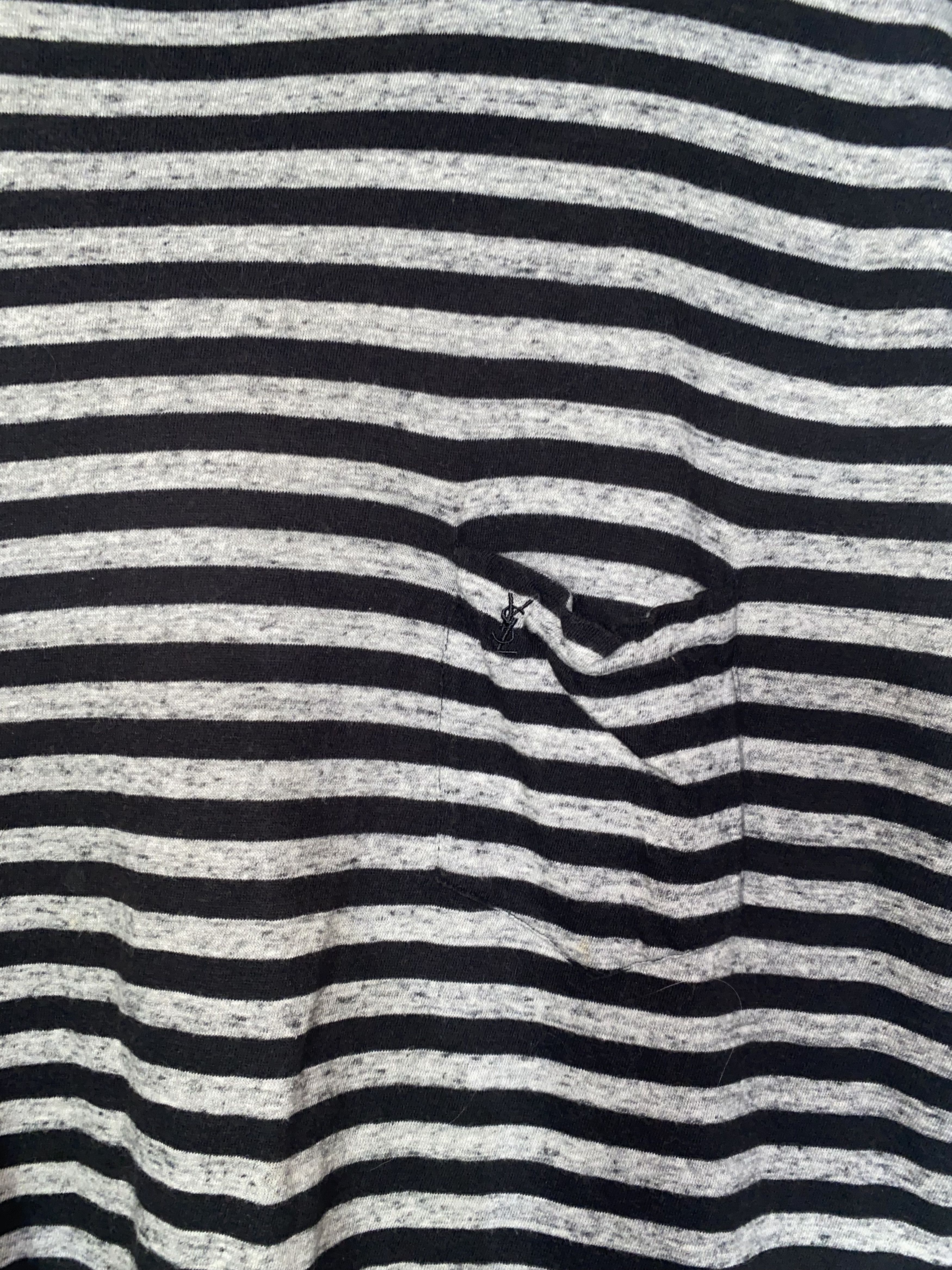 Hedi's fw 2013 "Punk" striped t-shirt., view 4