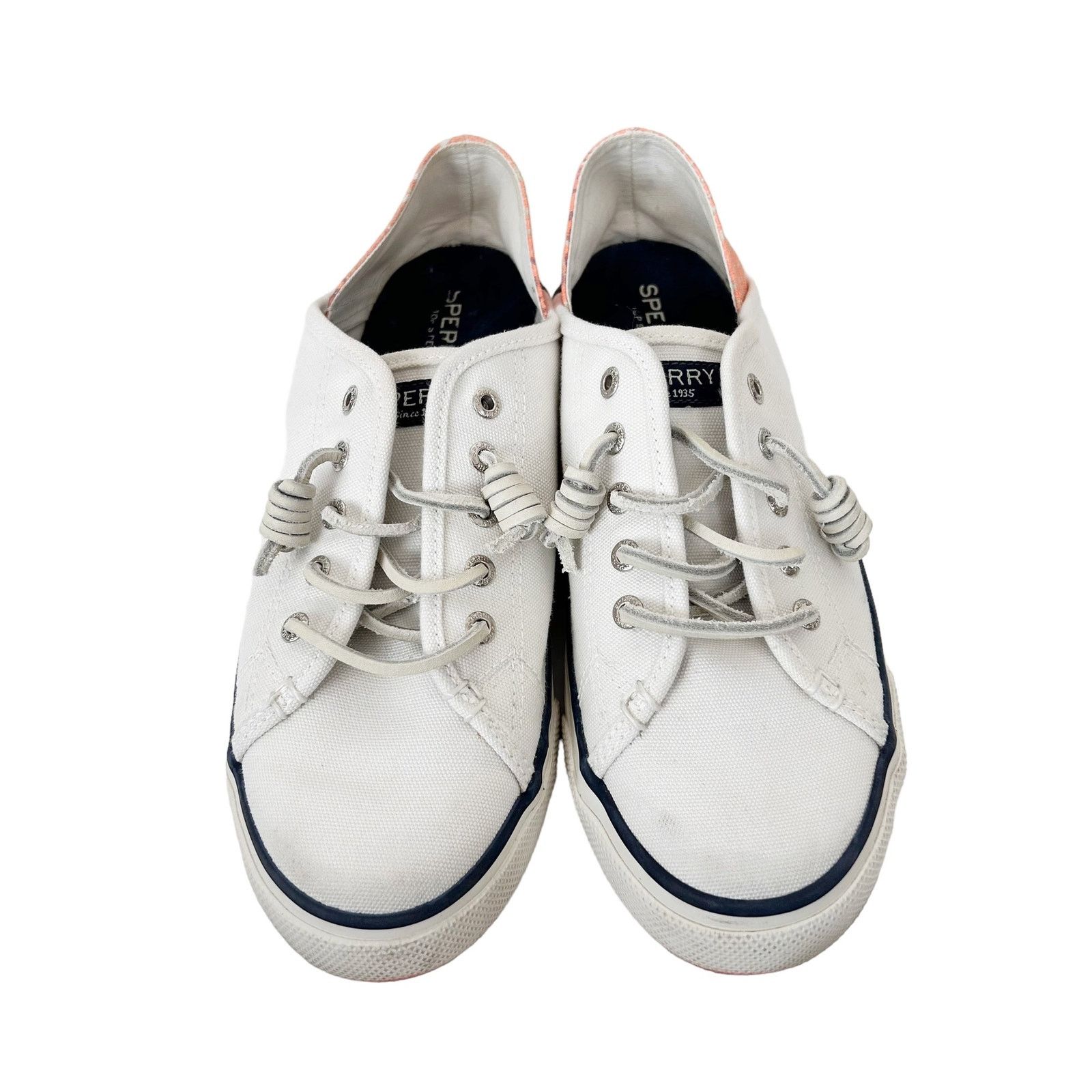Sperry Sperry Seacoast Isle Sneakers White Coral Sz 9 Size US 9 / IT 39 - 2 Thumbnail