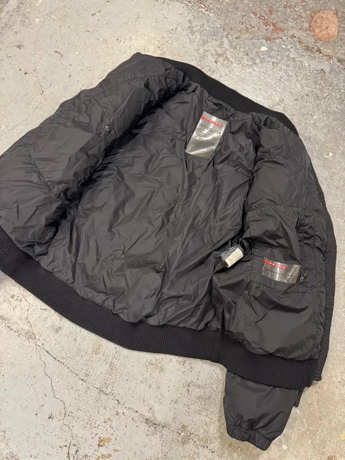 Prada AW2006 Prada Black Minimalist Puffer Jacket Size US L / EU 52-54 / 3 - 10 Thumbnail