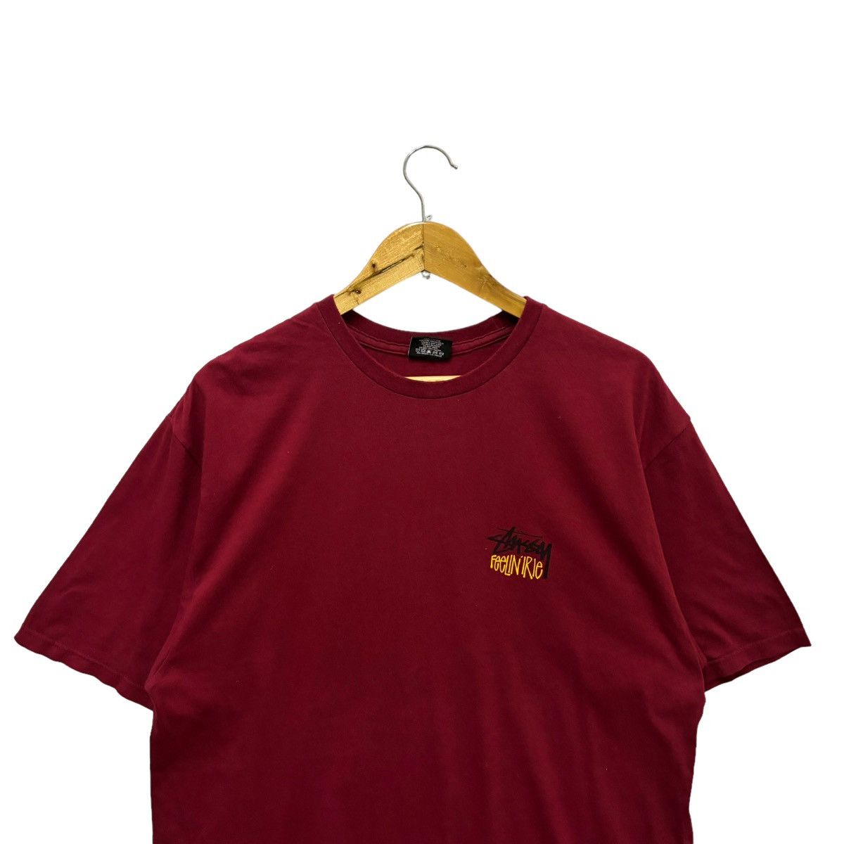 Stussy Stussy Feelin’rie Back Hit Graphic Tshirt Size US L / EU 52-54 / 3 - 6 Thumbnail