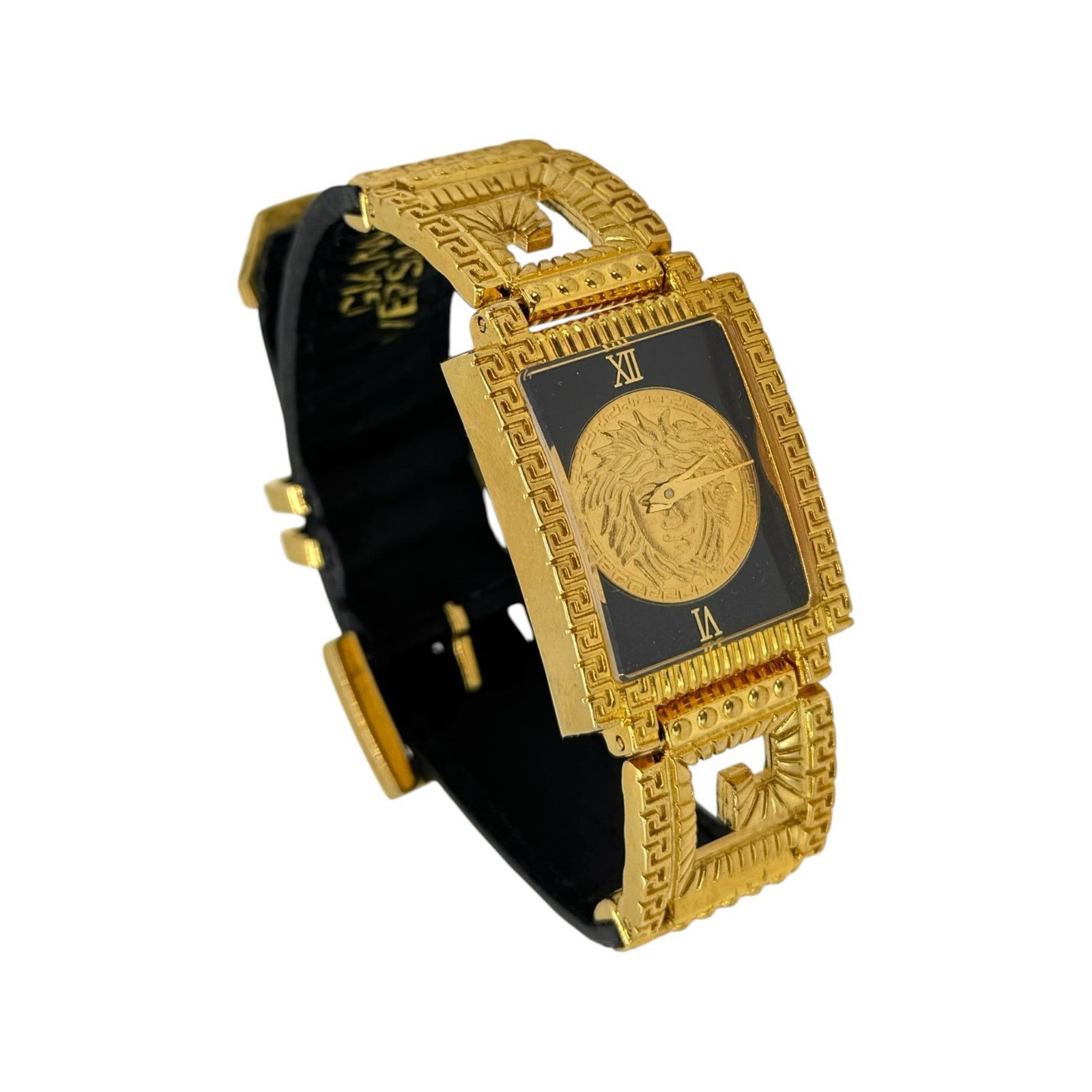 Versace Versace Vintage Medusa Gold-Plated Watch Size ONE SIZE - 1 Thumbnail