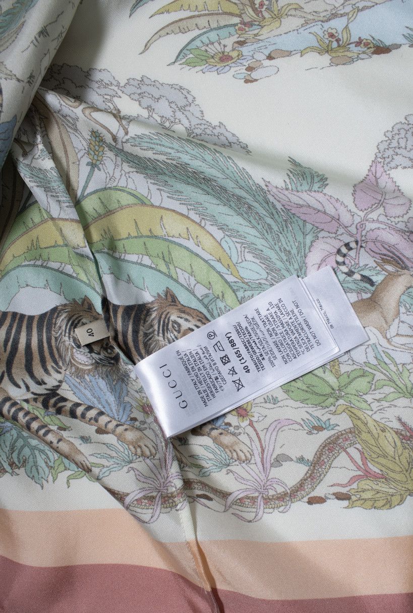 Gucci Gucci, limited edition tiger printed top Size S / US 4 / IT 40 - 9 Thumbnail
