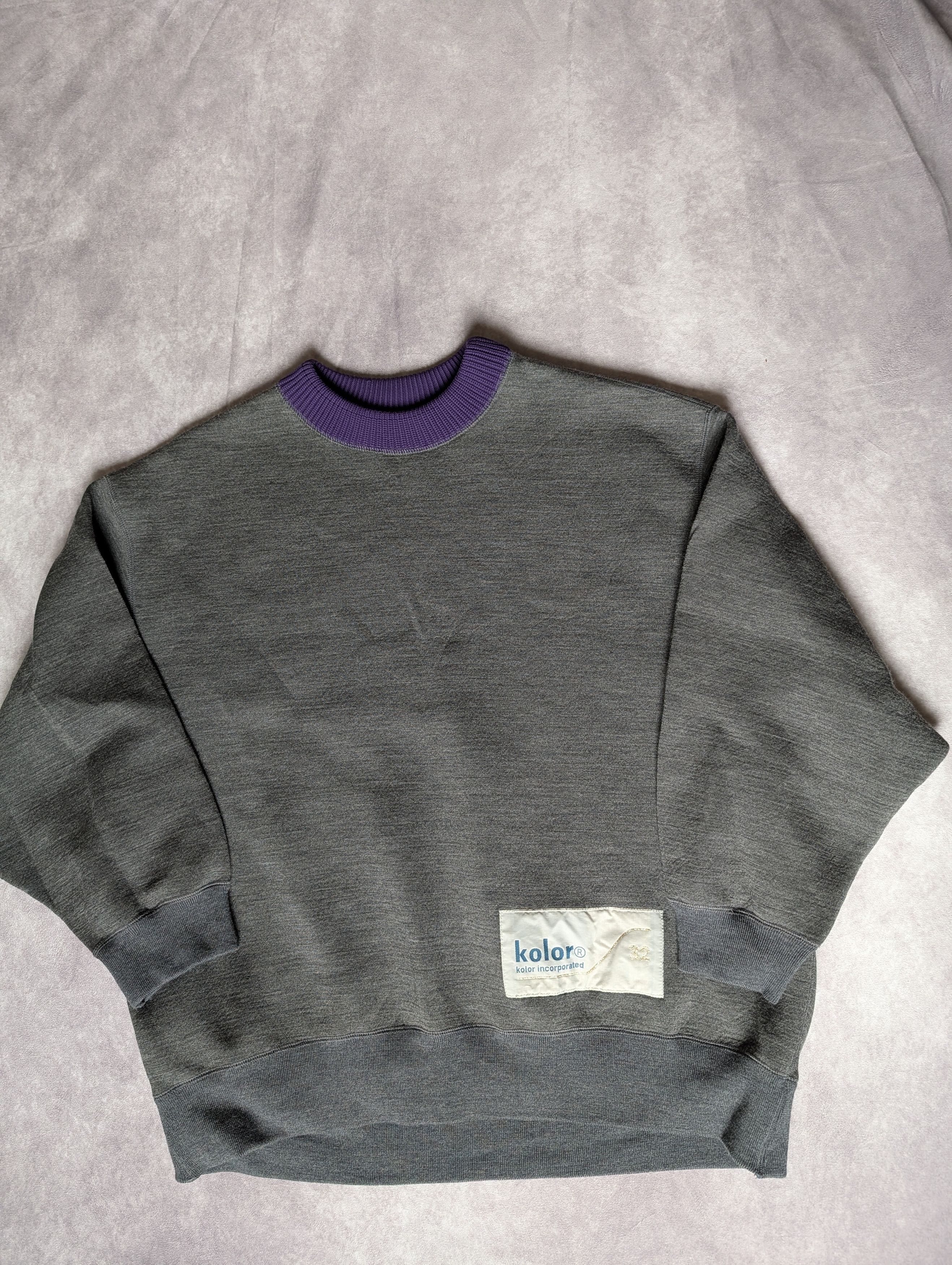 Kolor Wool Cardboard Knit Sweater Size US M / EU 48-50 / 2 - 1 Thumbnail