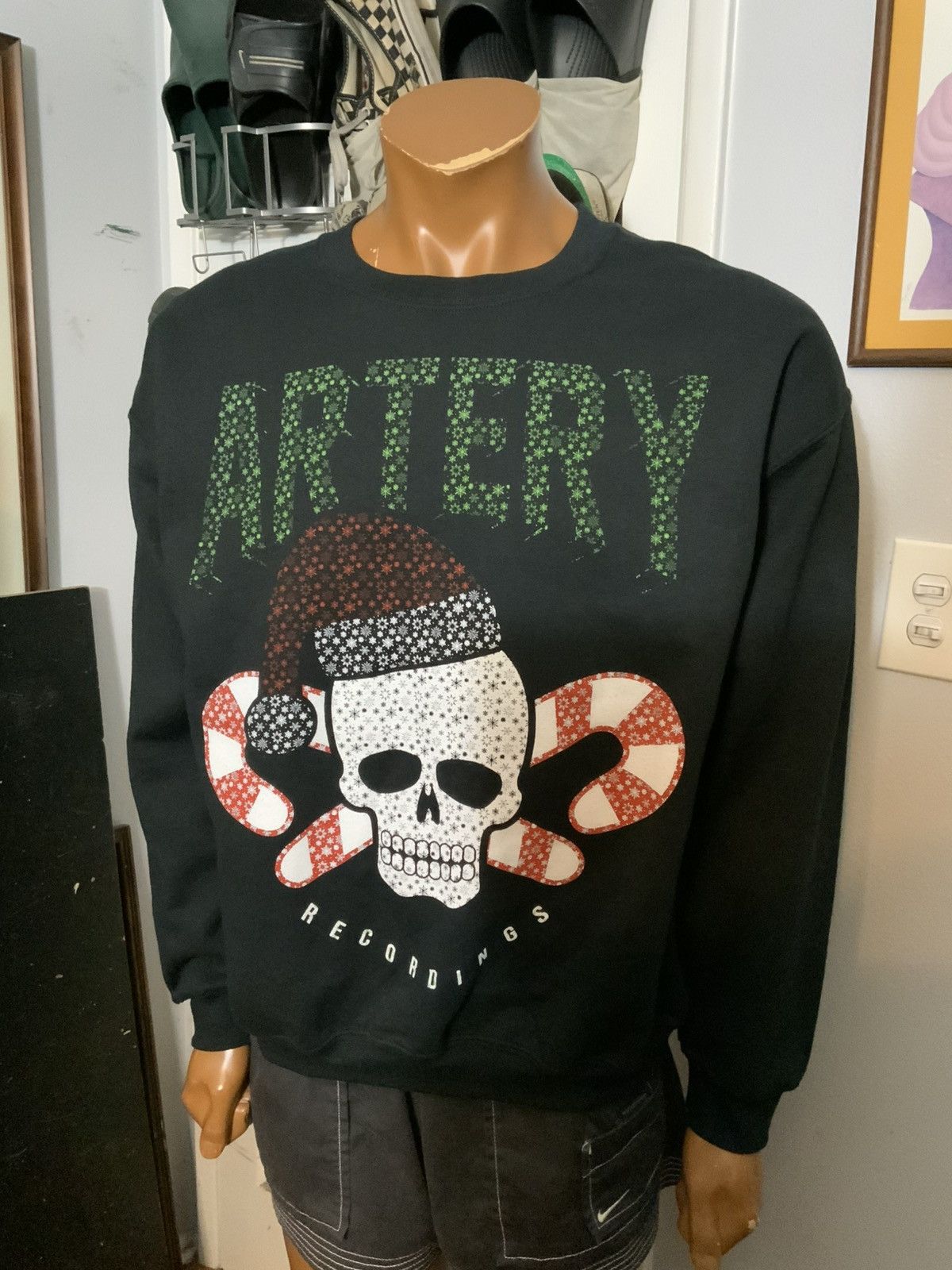 Band Tees Artery Recordings Metalcore Punk Skull Rock Band Sweatshirt Size US L / EU 52-54 / 3 - 6 Thumbnail