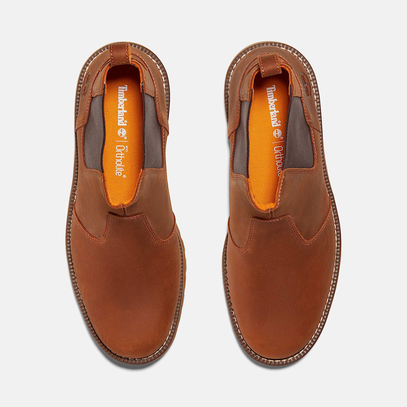 Timberland TIMBERLAND MEN'S 12 REDWOOD FALLS CHELSEA BOOT RUST Size US 12 / EU 45 - 2 Thumbnail
