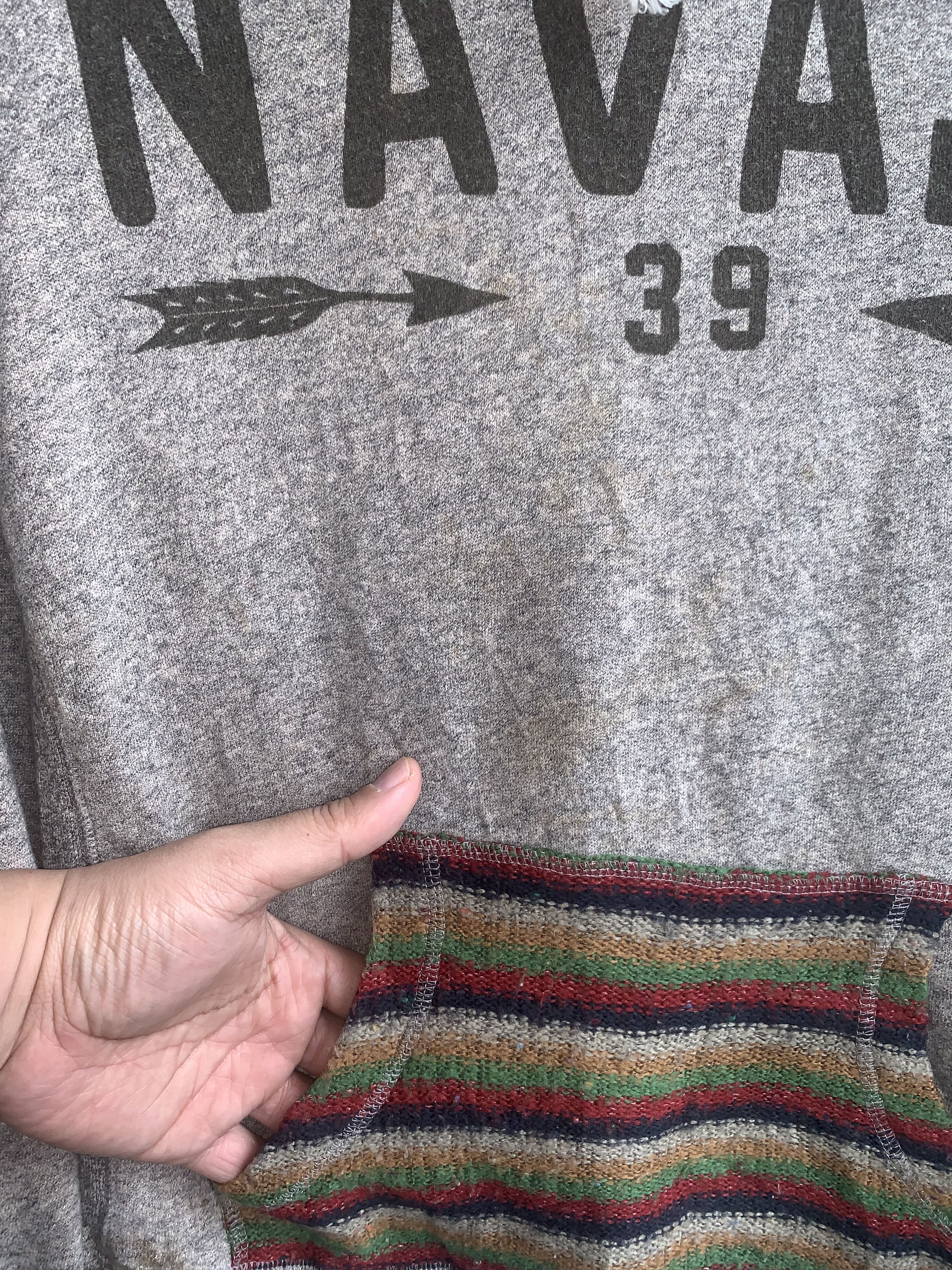 Vintage Navajo Sweatshirt Hoodie Size US M / EU 48-50 / 2 - 2 Thumbnail